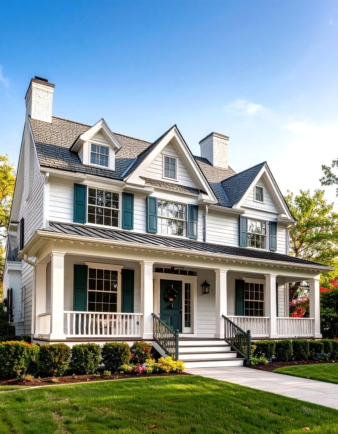 Dutch Colonial Gambrel Roof - 30 exterior home design ideas