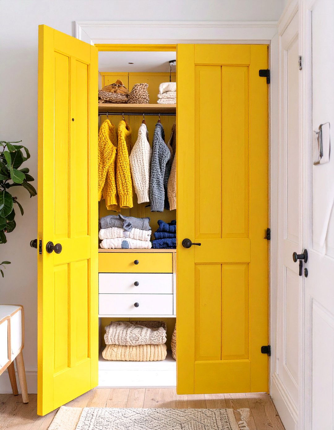 Dutch Door Design for Functionality - 30 alternative to closet door ideas
