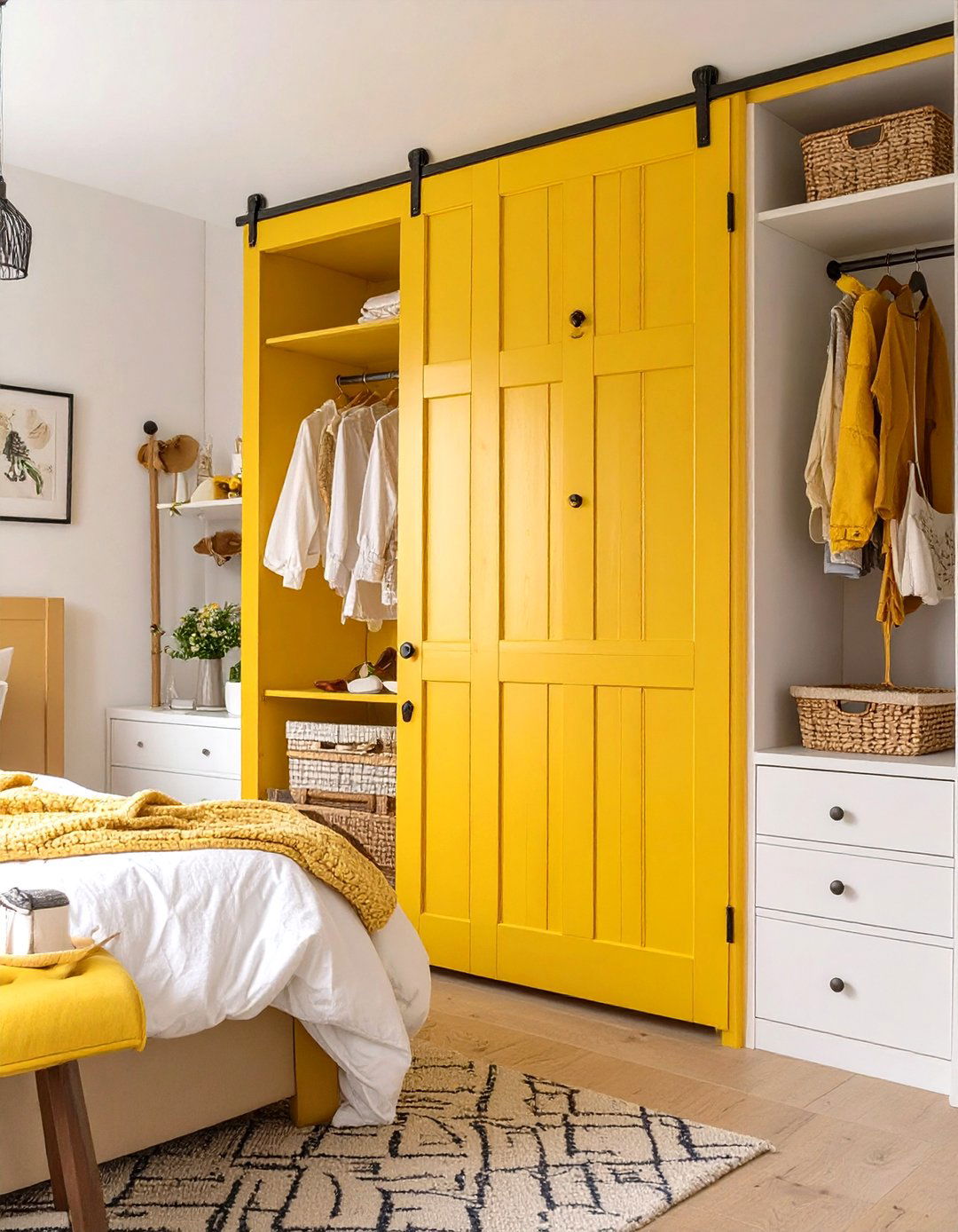 Dutch Door Style Closet - 30 closet door ideas for bedroom