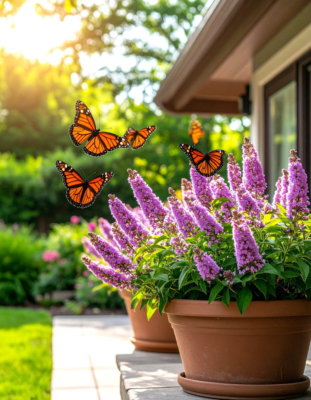 Dwarf Butterfly Bush - 30 patio plants ideas