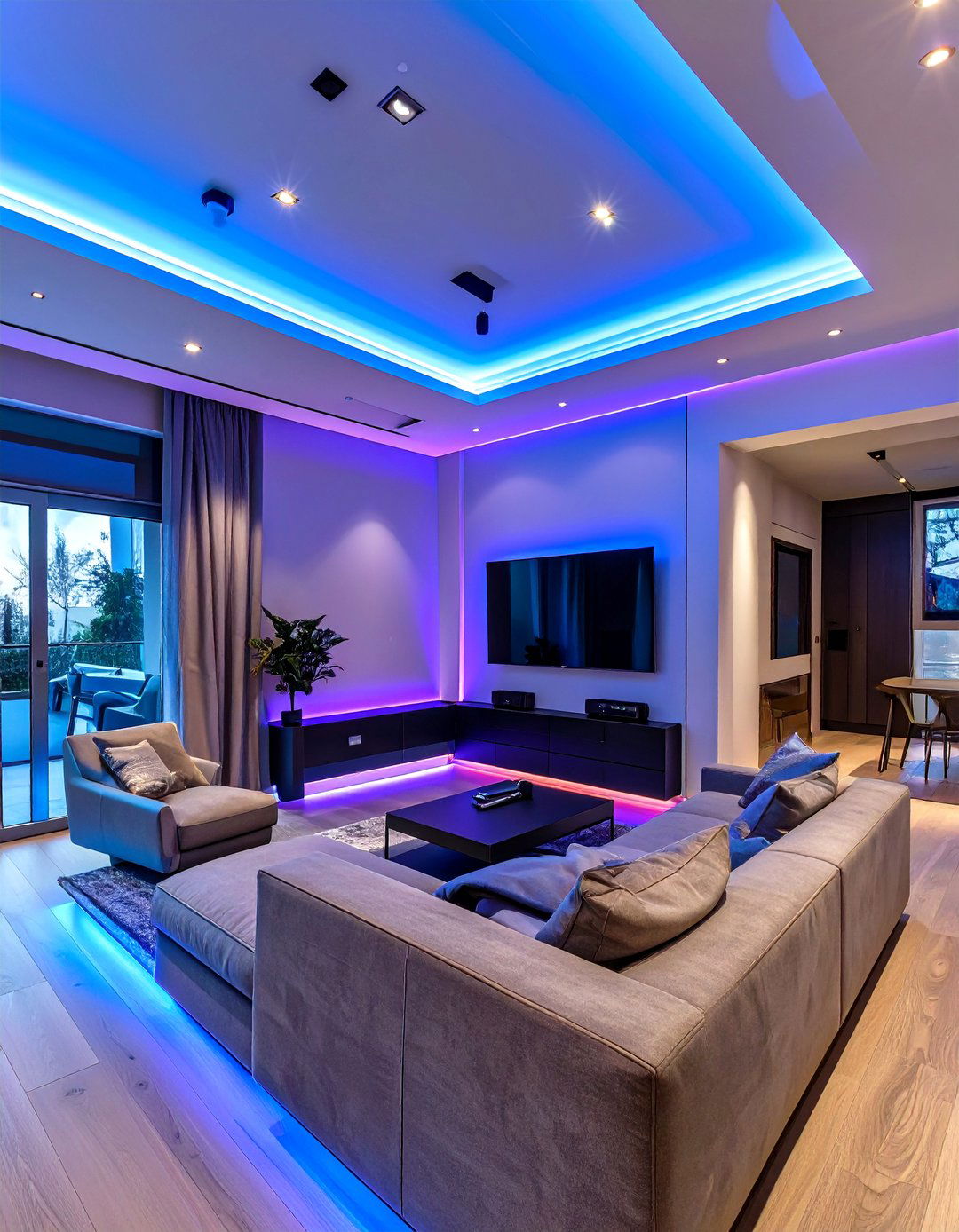 Dynamic Accent Lighting for Mood Creation - 30 what is smart home interior design ideas