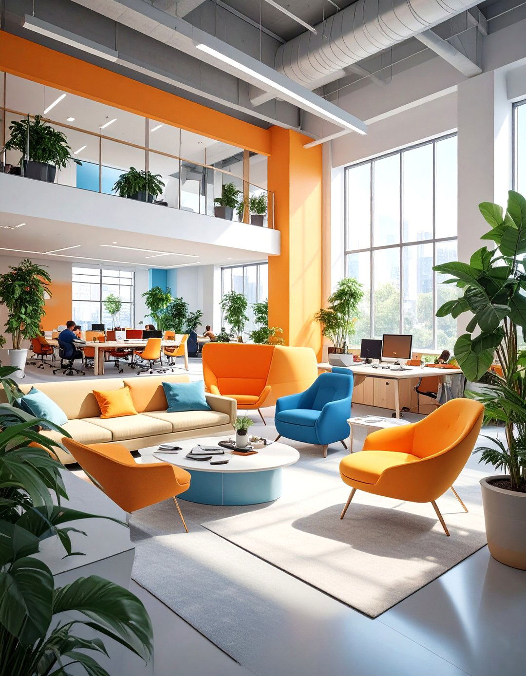 Dynamic Activity Based Workspace - 30 modern office interior design ideas