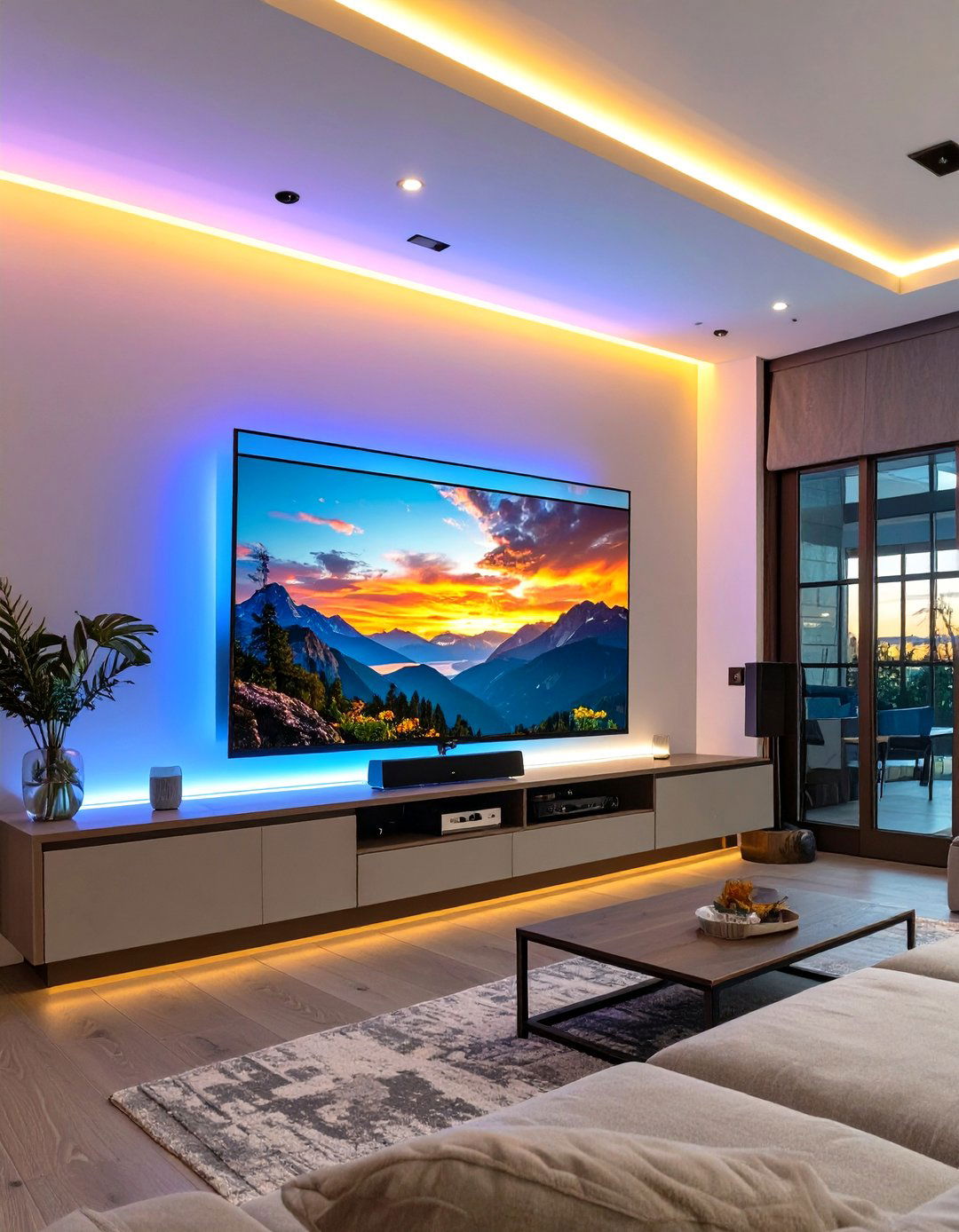 Dynamic Ambient Lighting Effects - 30 smart home design ideas