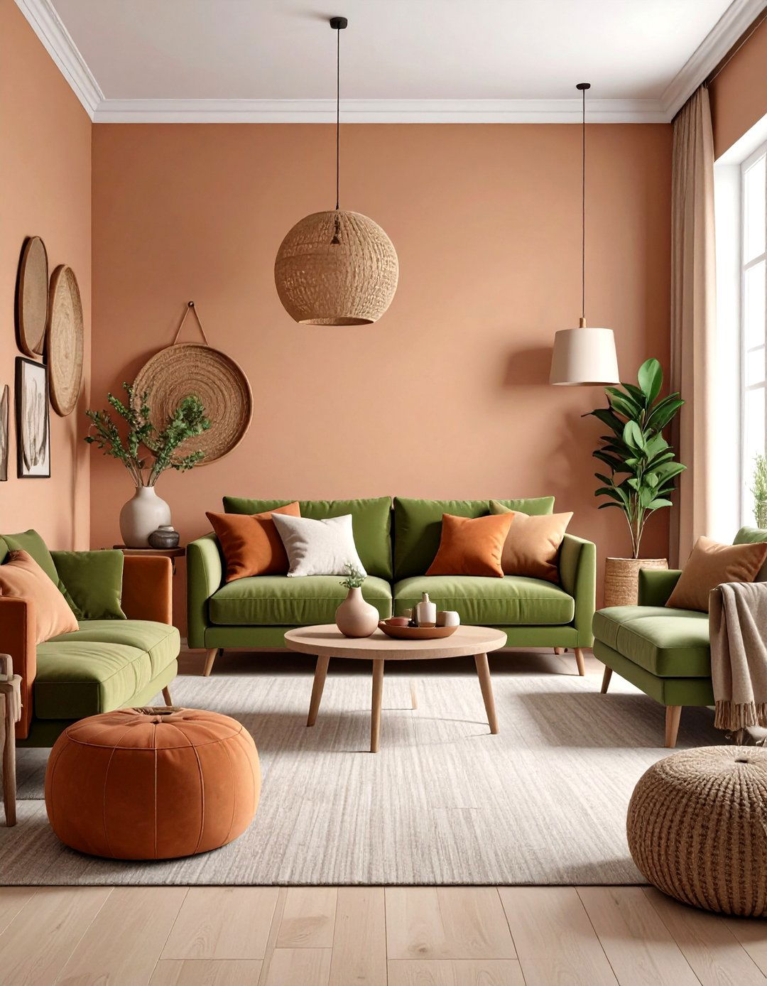 Earth Tone Color Palettes - 30 interior design trends 2025