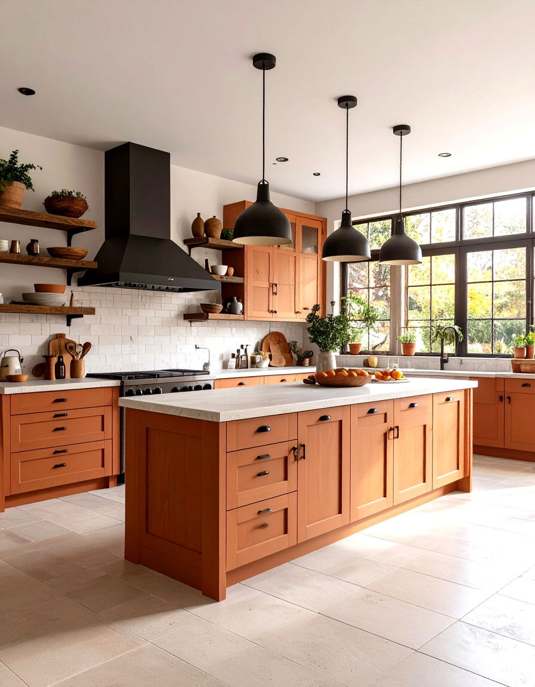 Earthy Toned Kitchen Cabinets - 30 kitchen cabinet trends