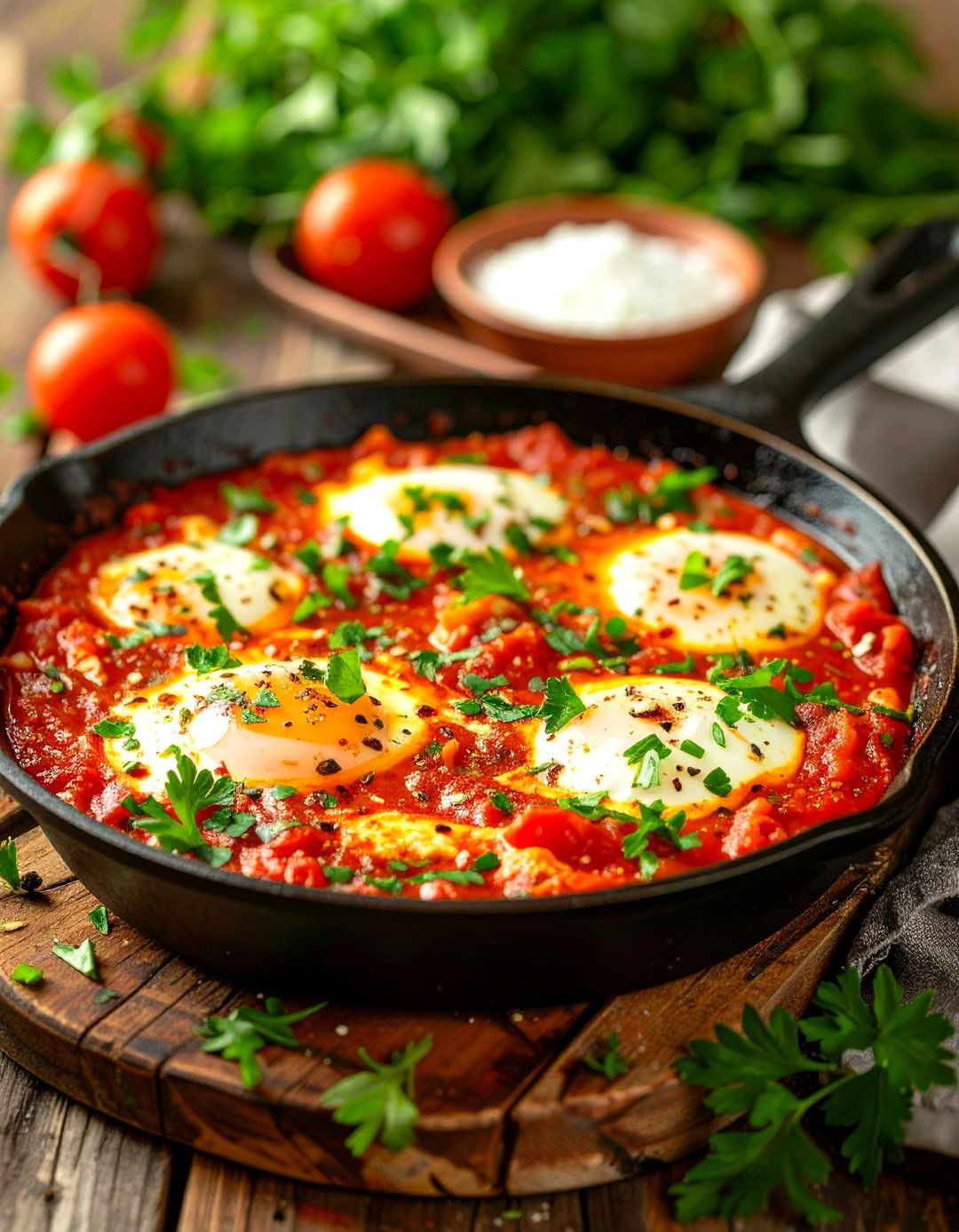 Easy Pantry Shakshuka - 30 pantry dinner ideas