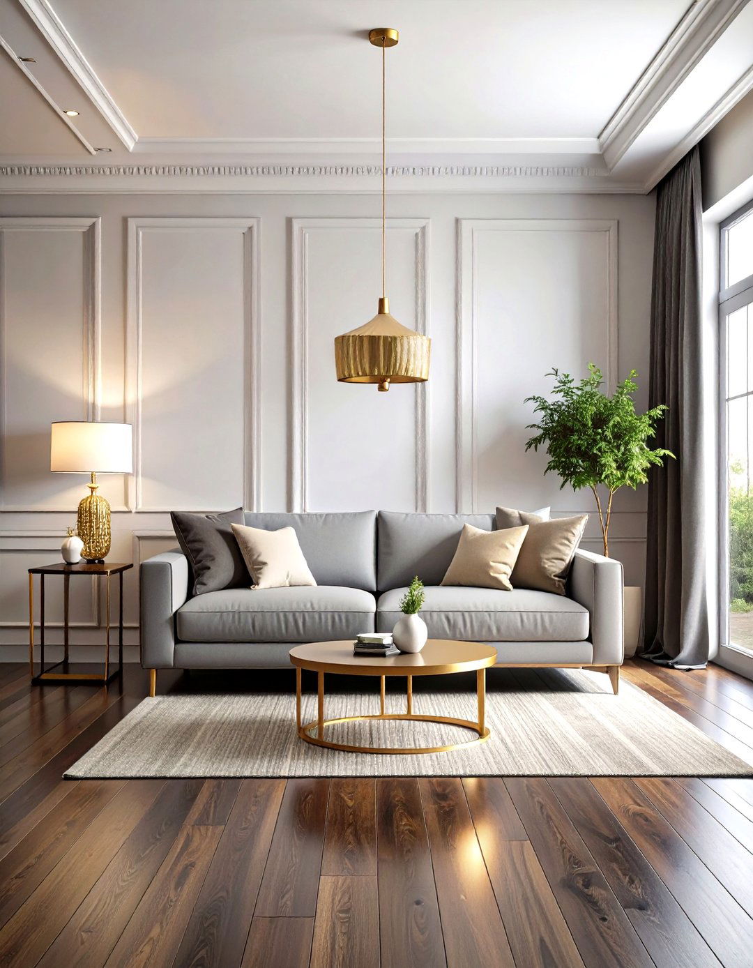 Ebonized Hardwood Floors - 30 living room floor ideas
