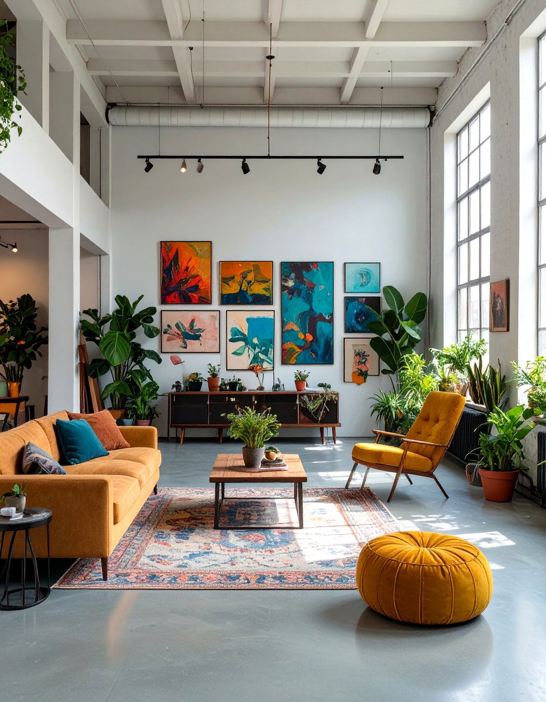 Eclectic Artists Loft - 30 interior design simulator ideas