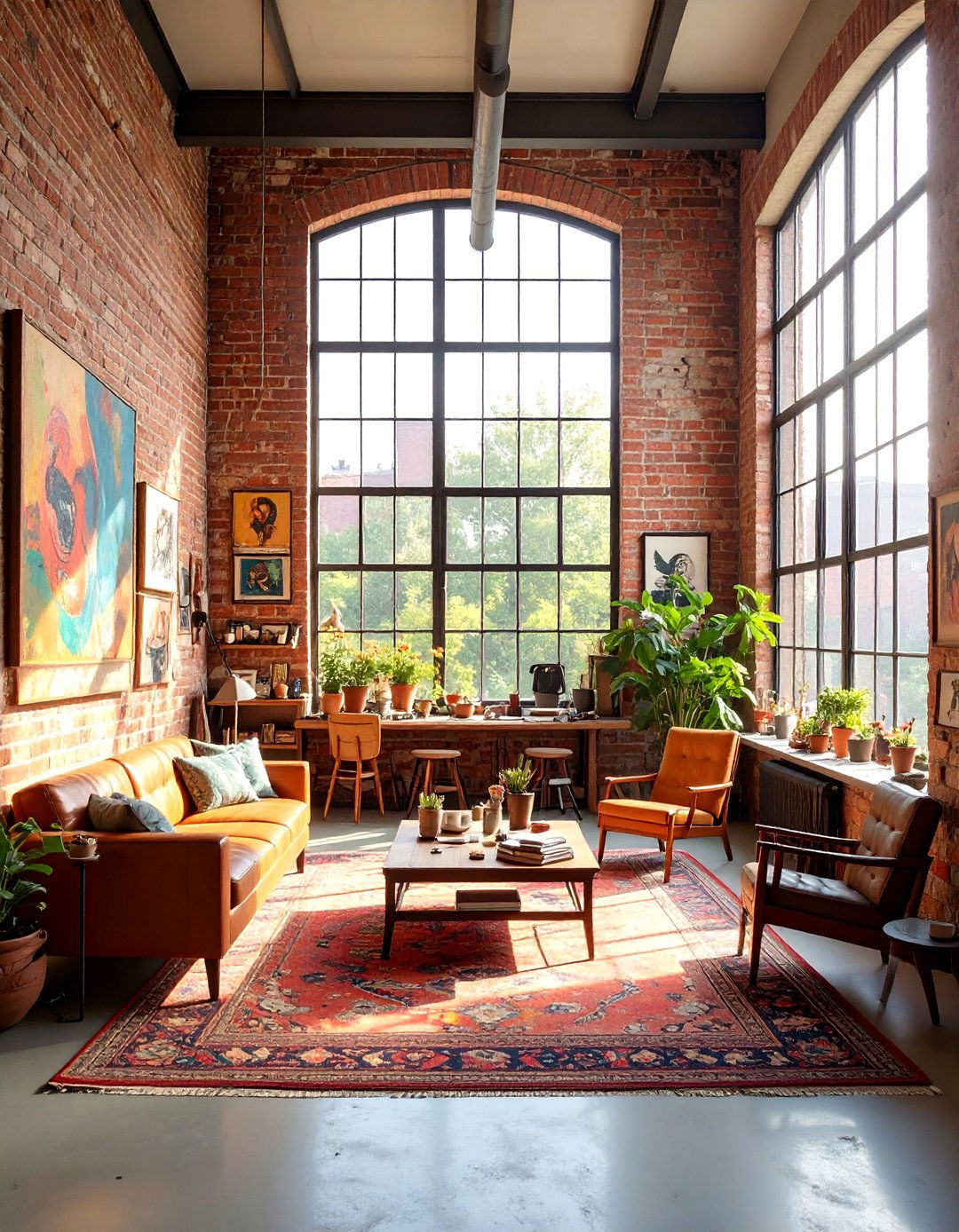 Eclectic Artists Loft - 30 3d interior design ideas