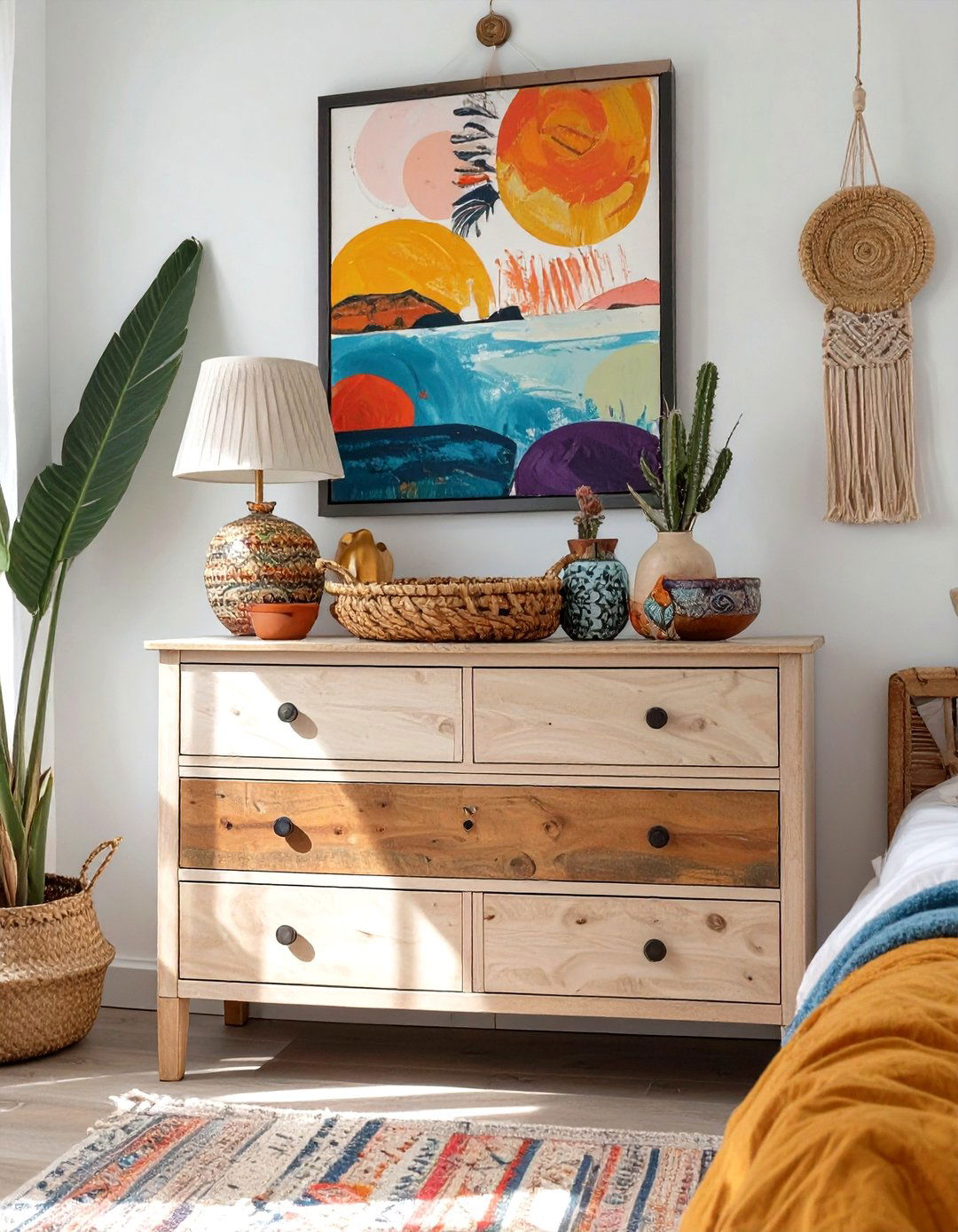 Eclectic Bedroom Dresser - 30 bedroom dresser decor ideas
