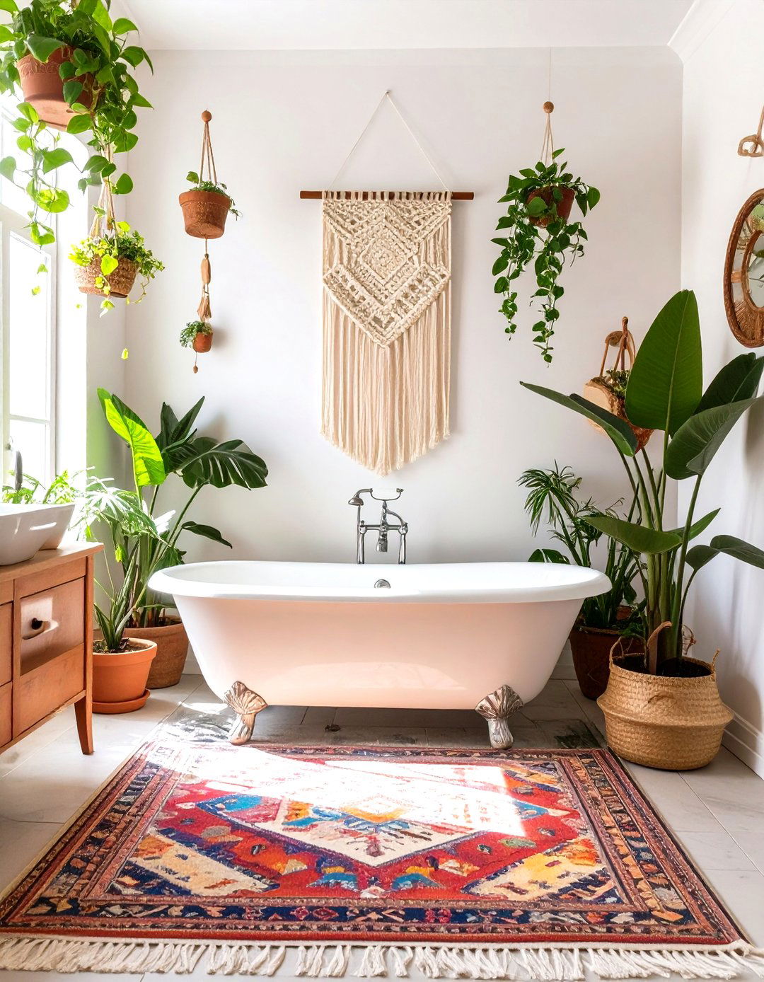 Eclectic Bohemian Bathroom Style - 30 ideas for bathroom remodel