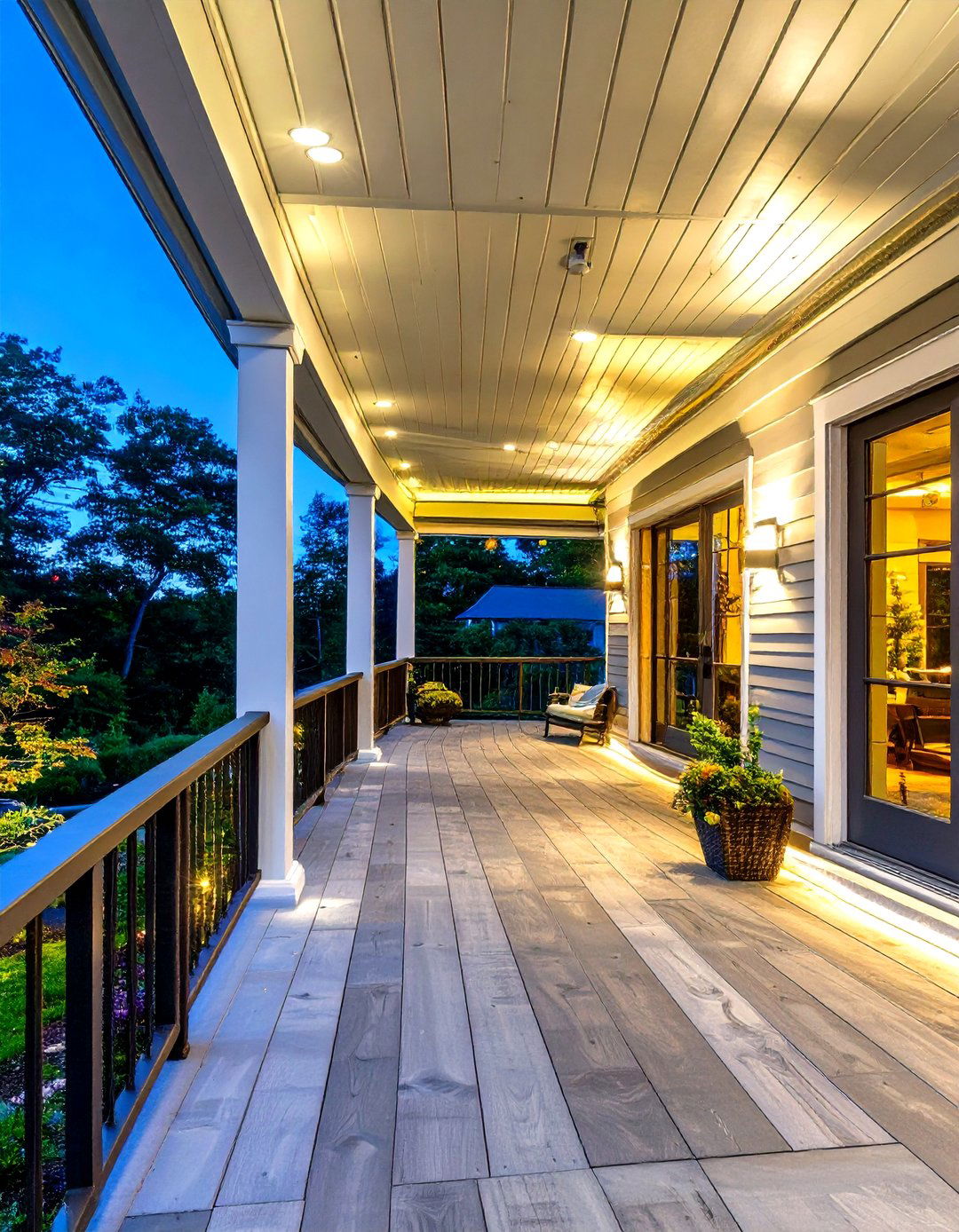 Eclectic Bohemian Wrap Around Porch - 30 wrap around porch ideas