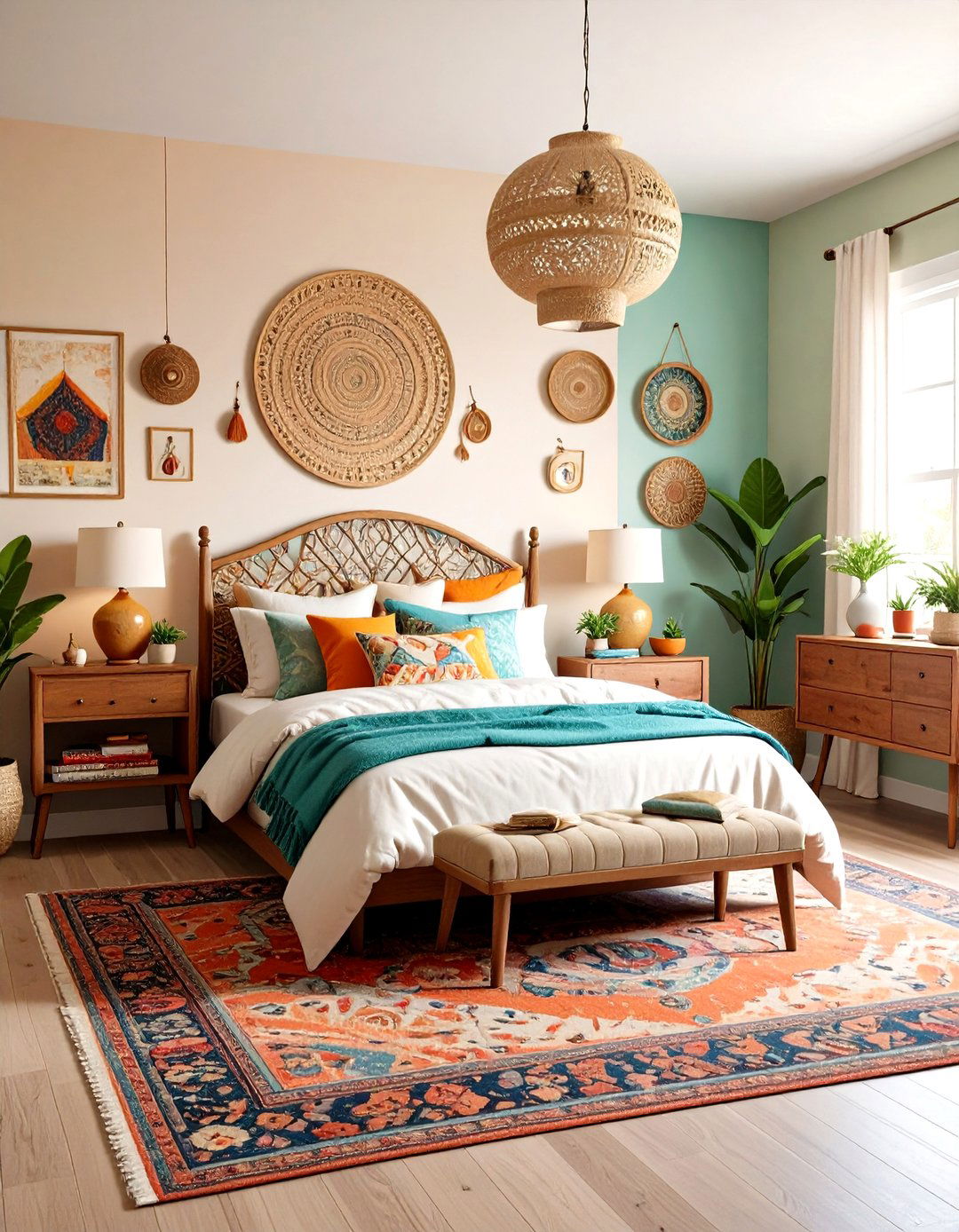 Eclectic Collectors Bedroom - 30 interior design bedroom ideas