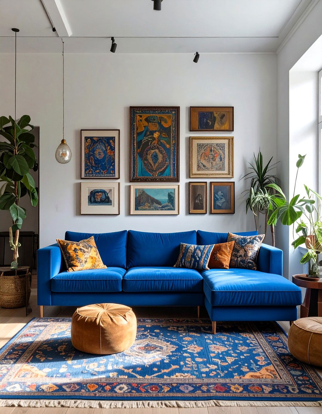 Eclectic Collectors Living Room - 30 contemporary living room ideas