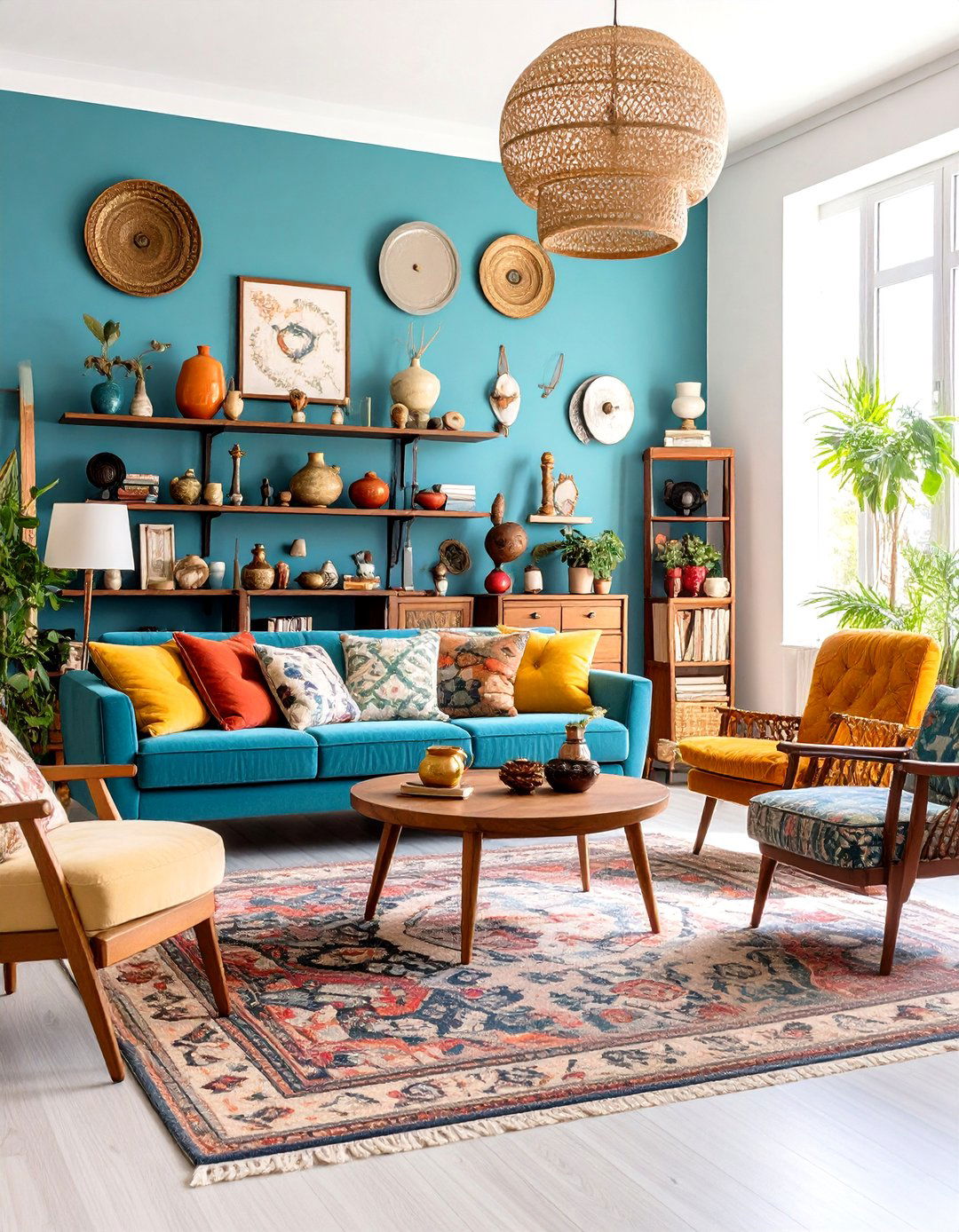 Eclectic Collectors Living Room - 30 home decor ideas for living room