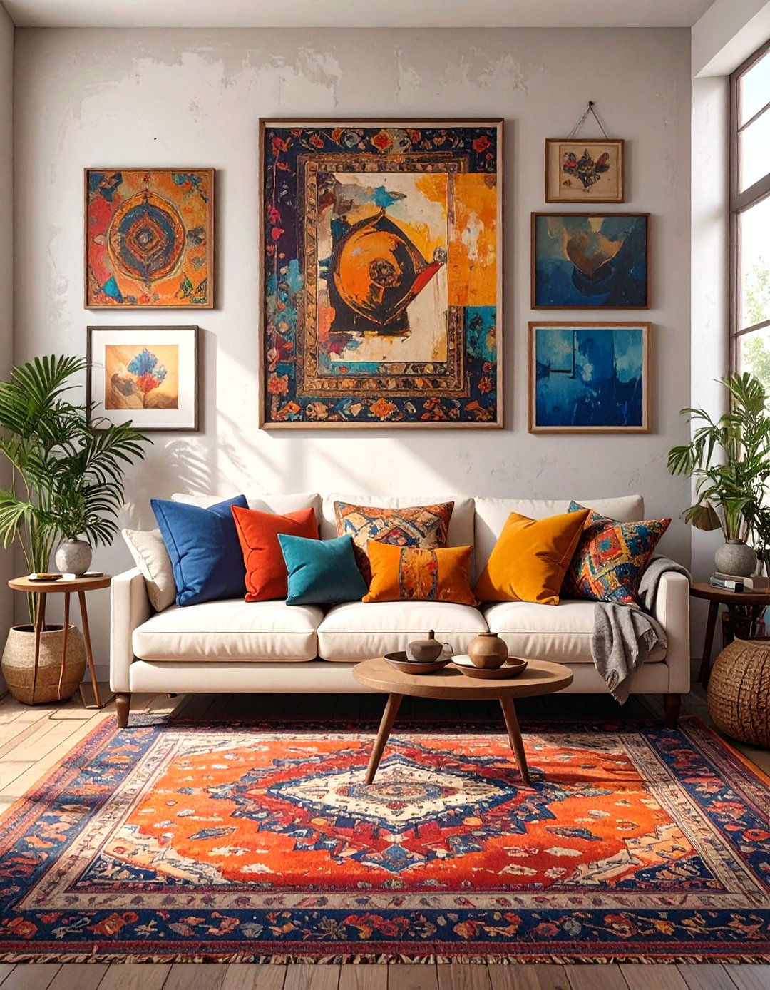 Eclectic Collectors Living Room - 30 home design furniture ideas