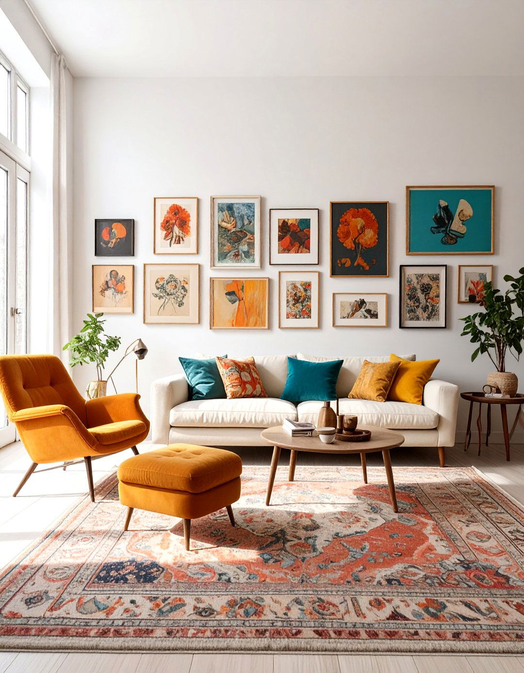 Eclectic Collectors Living Room - 30 big living room ideas