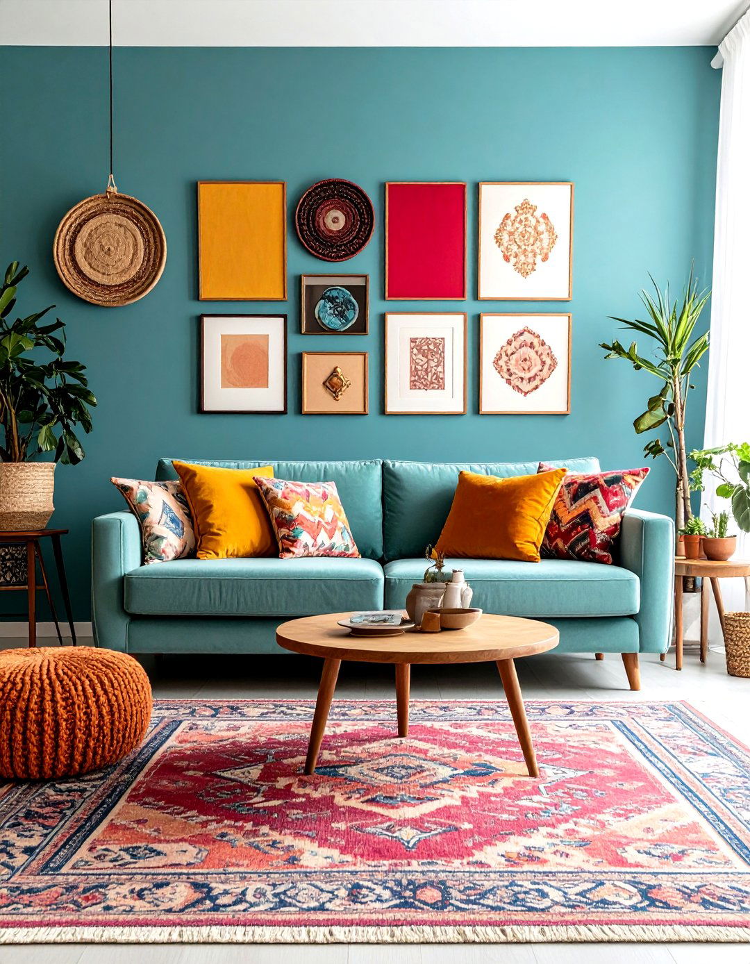 Eclectic Gallery Wall Ideas - 30 living room wall art ideas