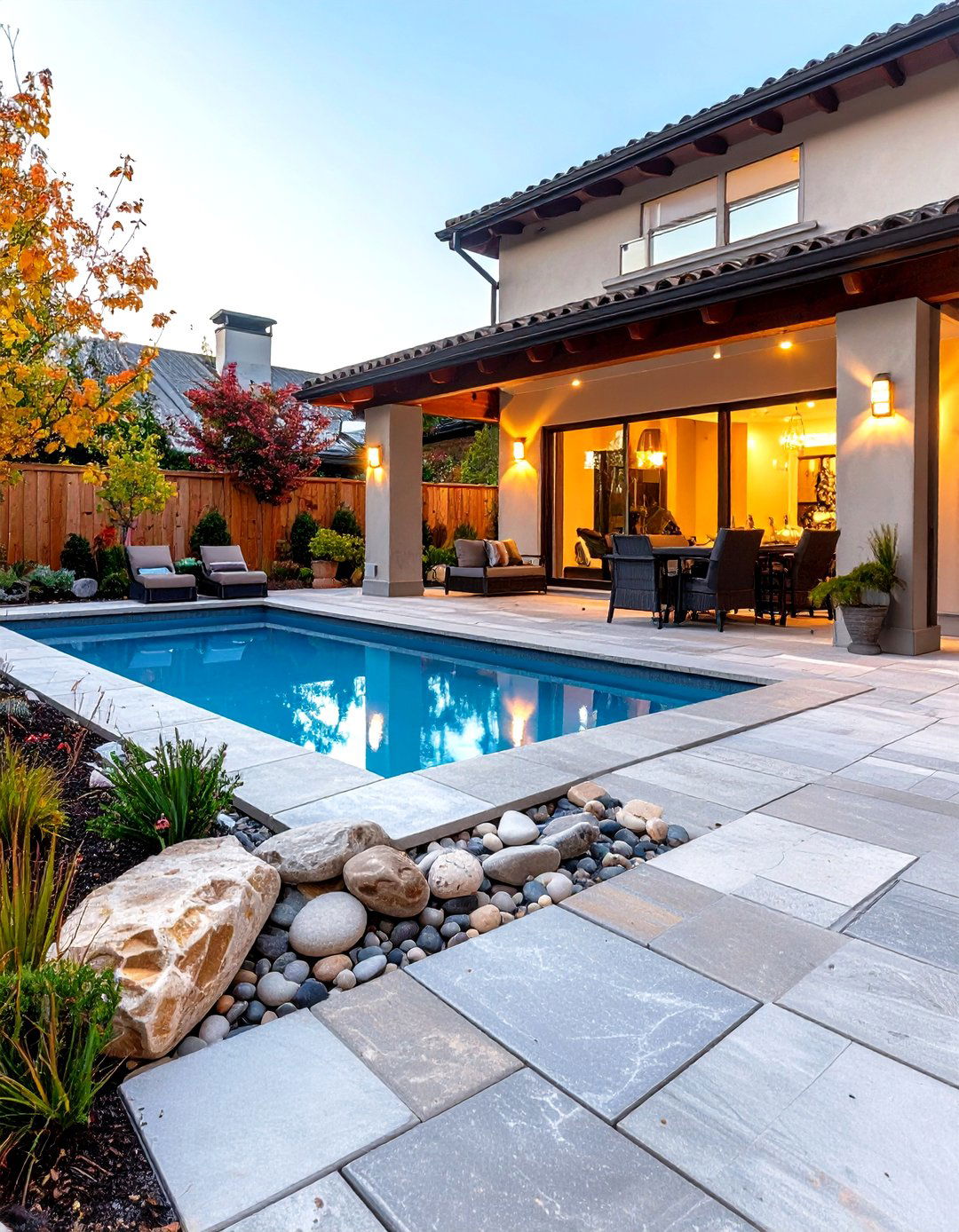Eco Friendly Permeable Paver Pool Patio - 30 pool patio ideas
