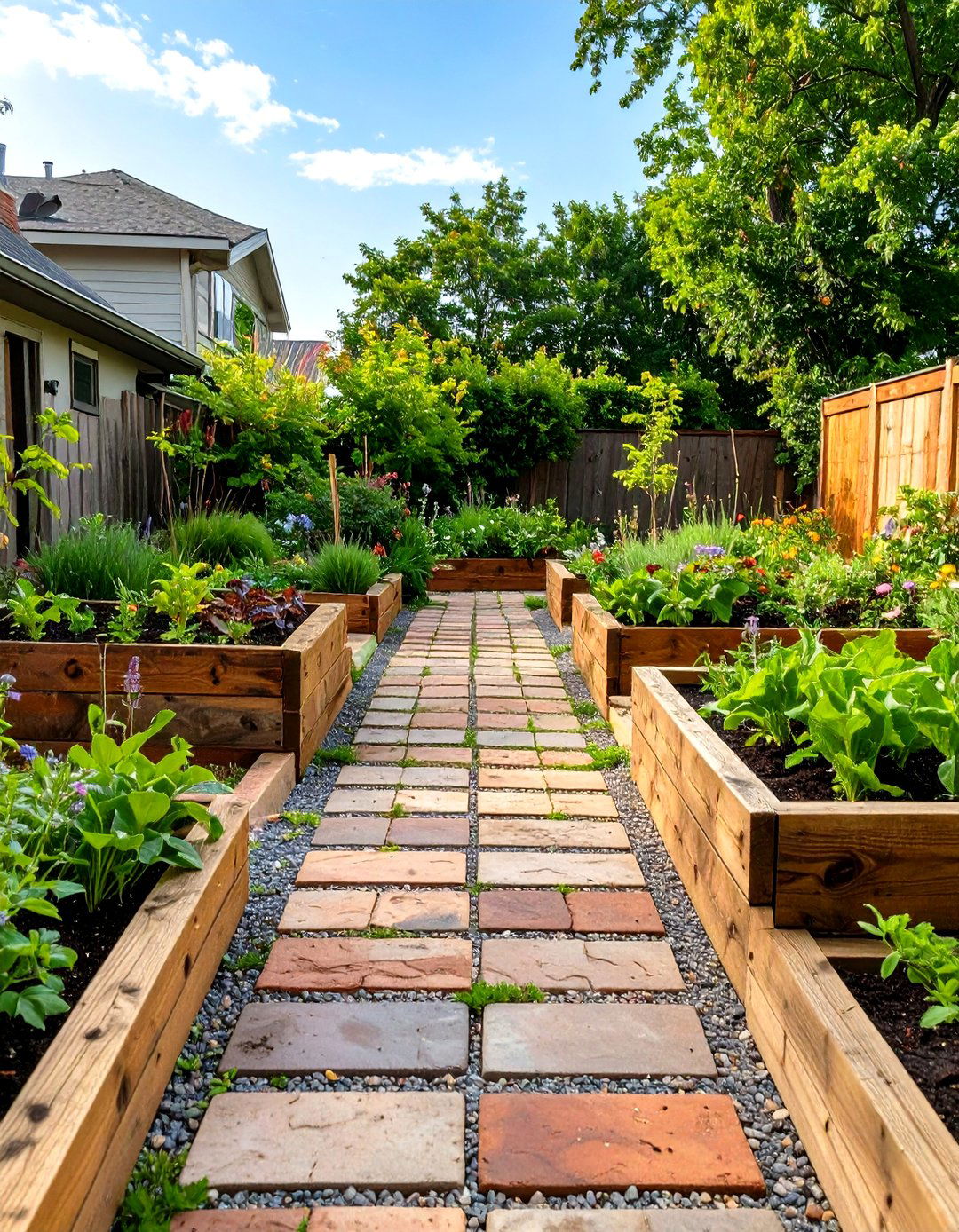 Eco Friendly Recycled Materials Garden Design - 30 virtual landscape design ideas