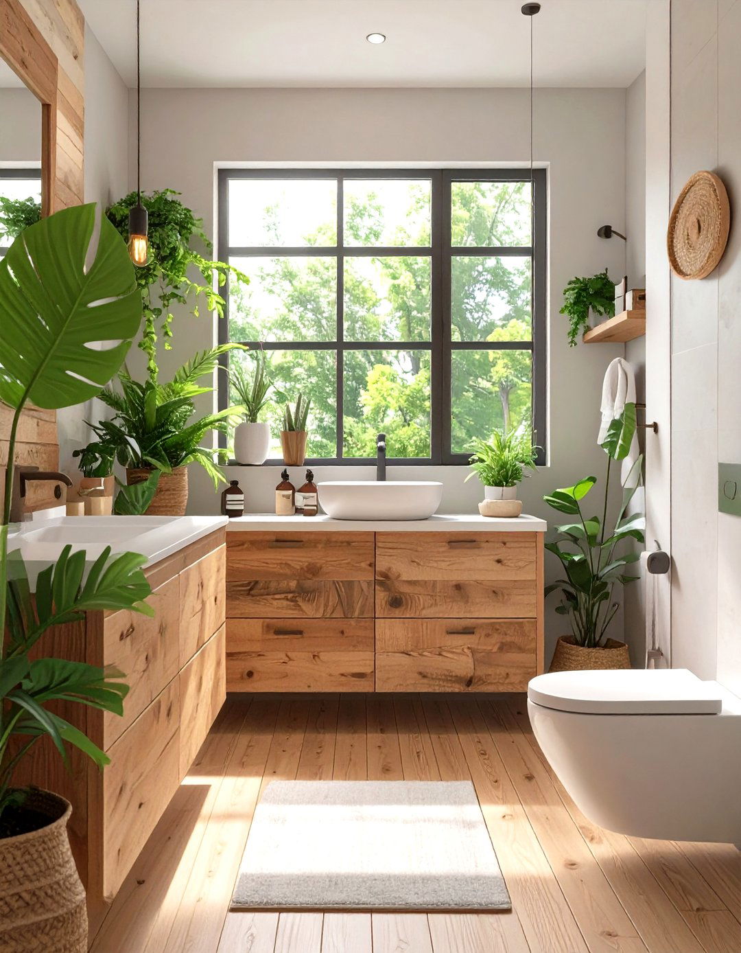 Eco Friendly Sustainable Bathroom - 30 ideas for bathroom remodel