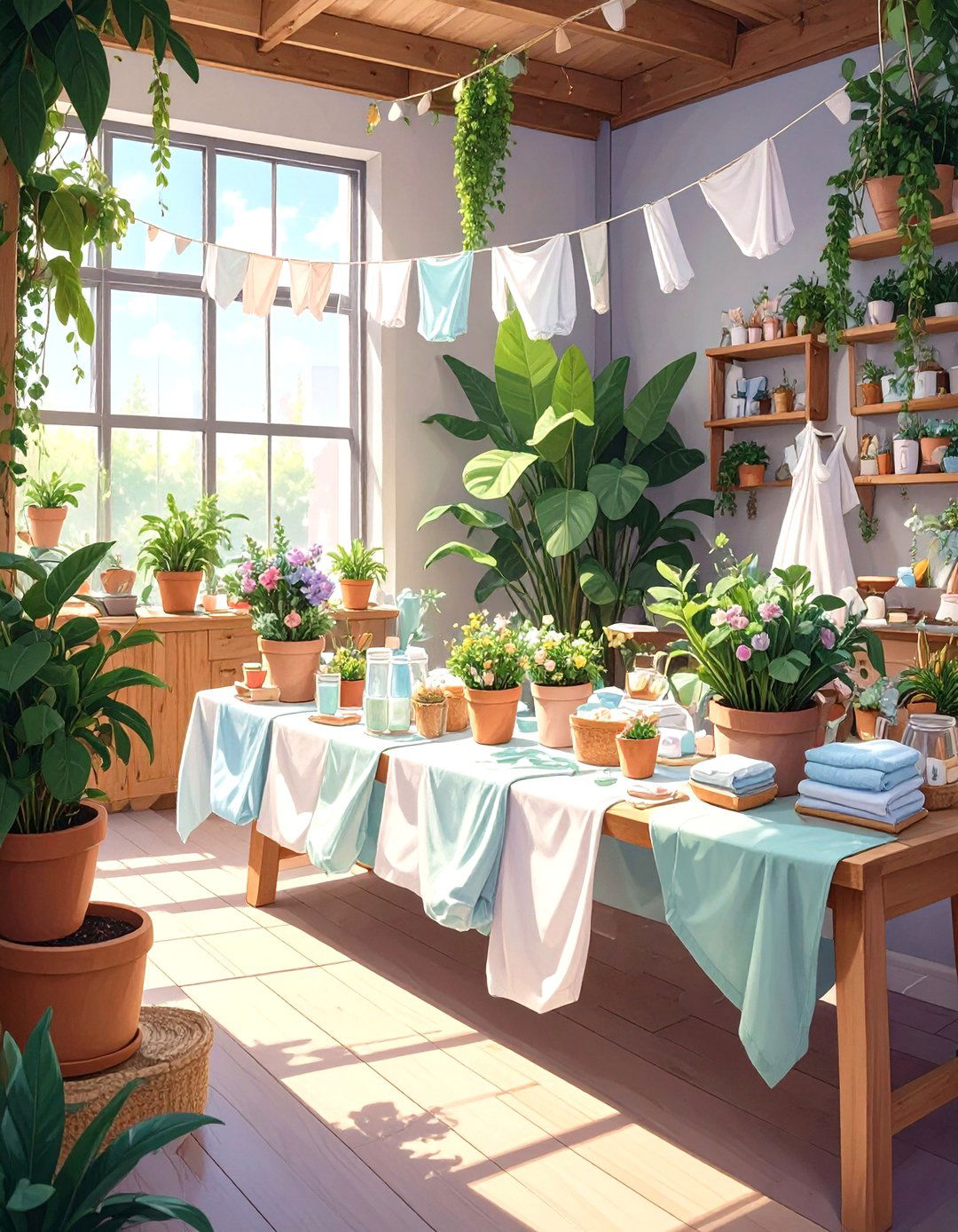 Eco Friendly and Green Baby Shower - 30 unique baby shower ideas