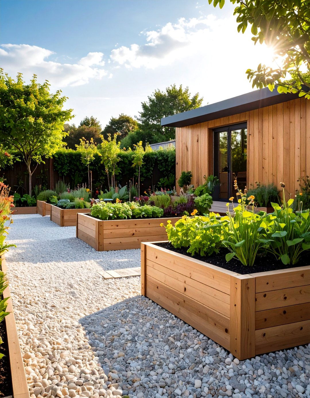Edible Gravel Garden Design - 30 gravel garden ideas