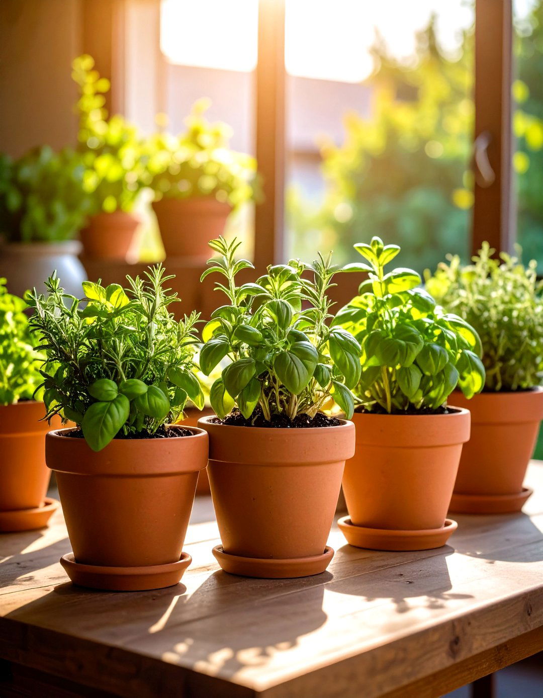 Edible Herb Garden Kitchen Table - 30 kitchen table decor ideas