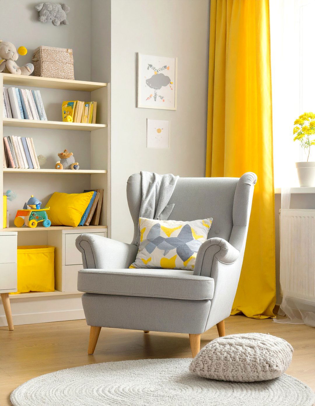 Eeyores Cozy Reading Corner - 30 winnie the pooh nursery ideas