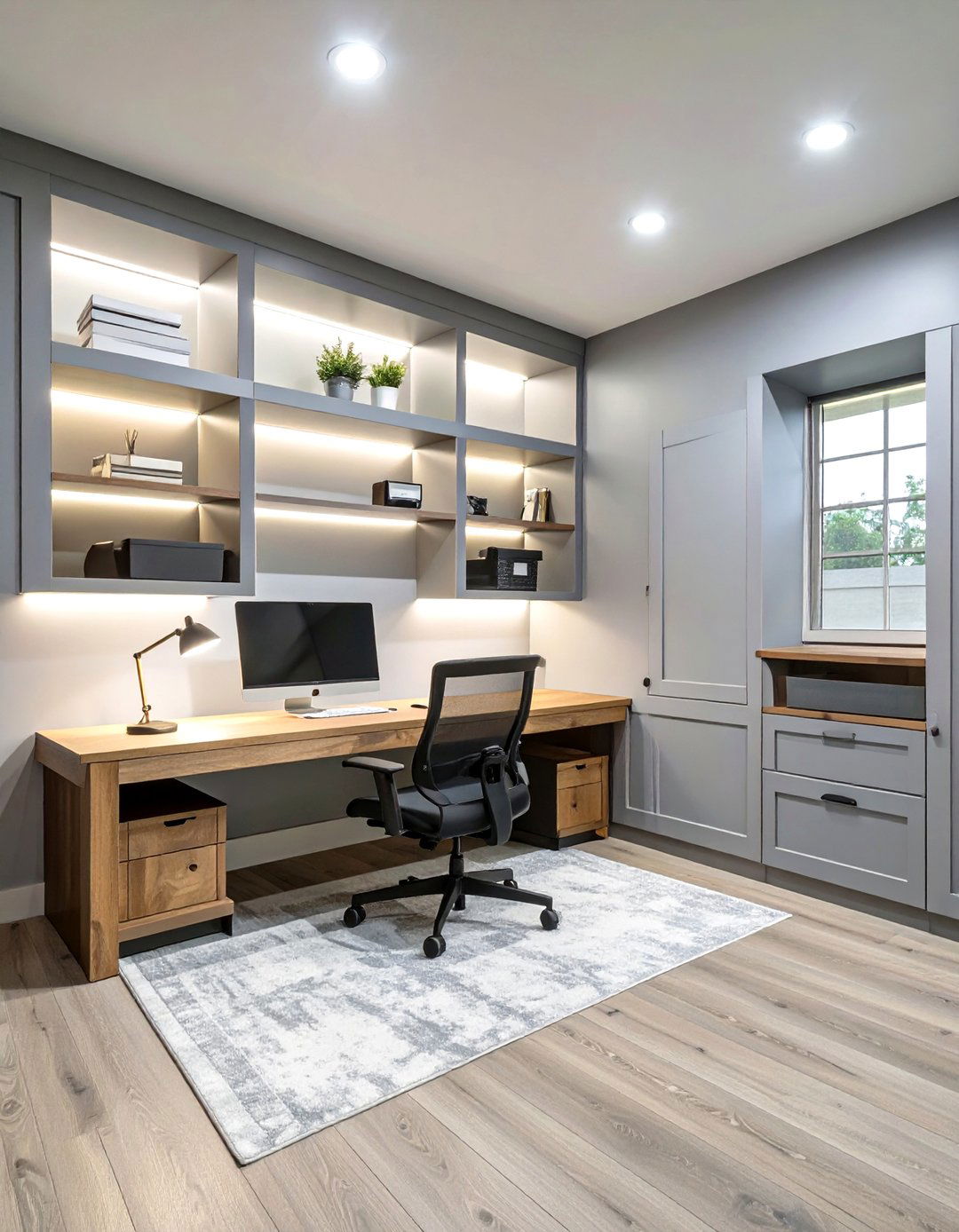 Efficient Home Office Garage Conversion - 30 garage interior ideas