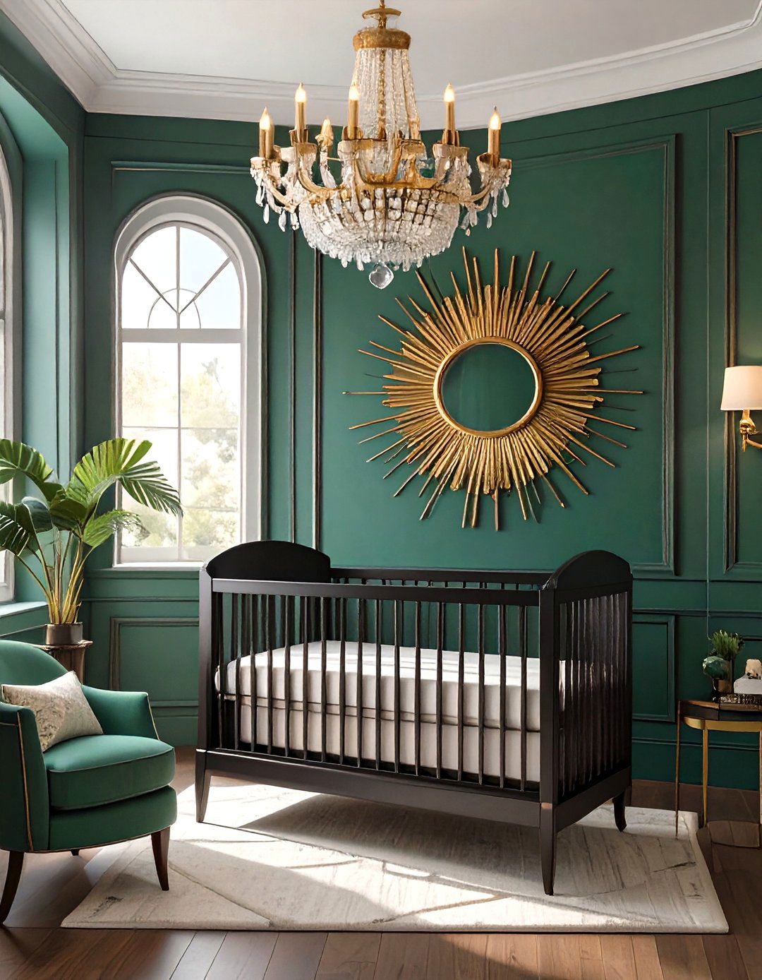 Elegant Art Deco Baby Room - 30 baby room decor ideas