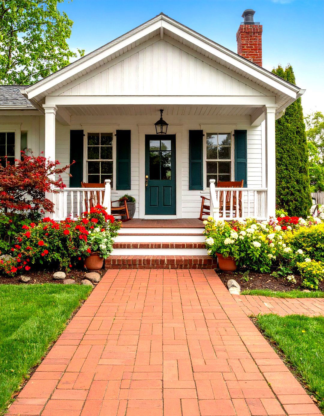 Elegant Bluestone Paver Flooring - 30 front porch flooring ideas