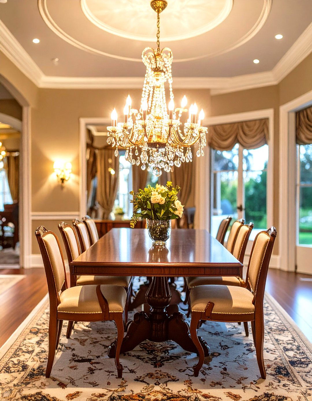 Elegant Crystal Chandeliers - 30 traditional home design ideas