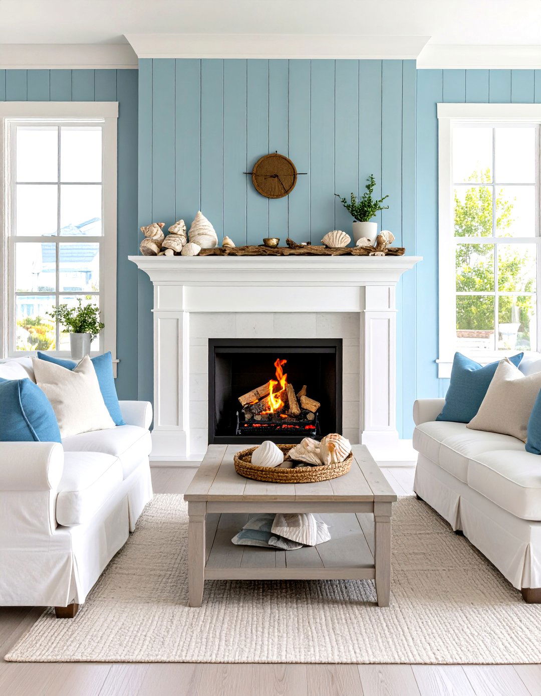 Elegant Mirrored Tile Wall - 30 fireplace accent wall ideas