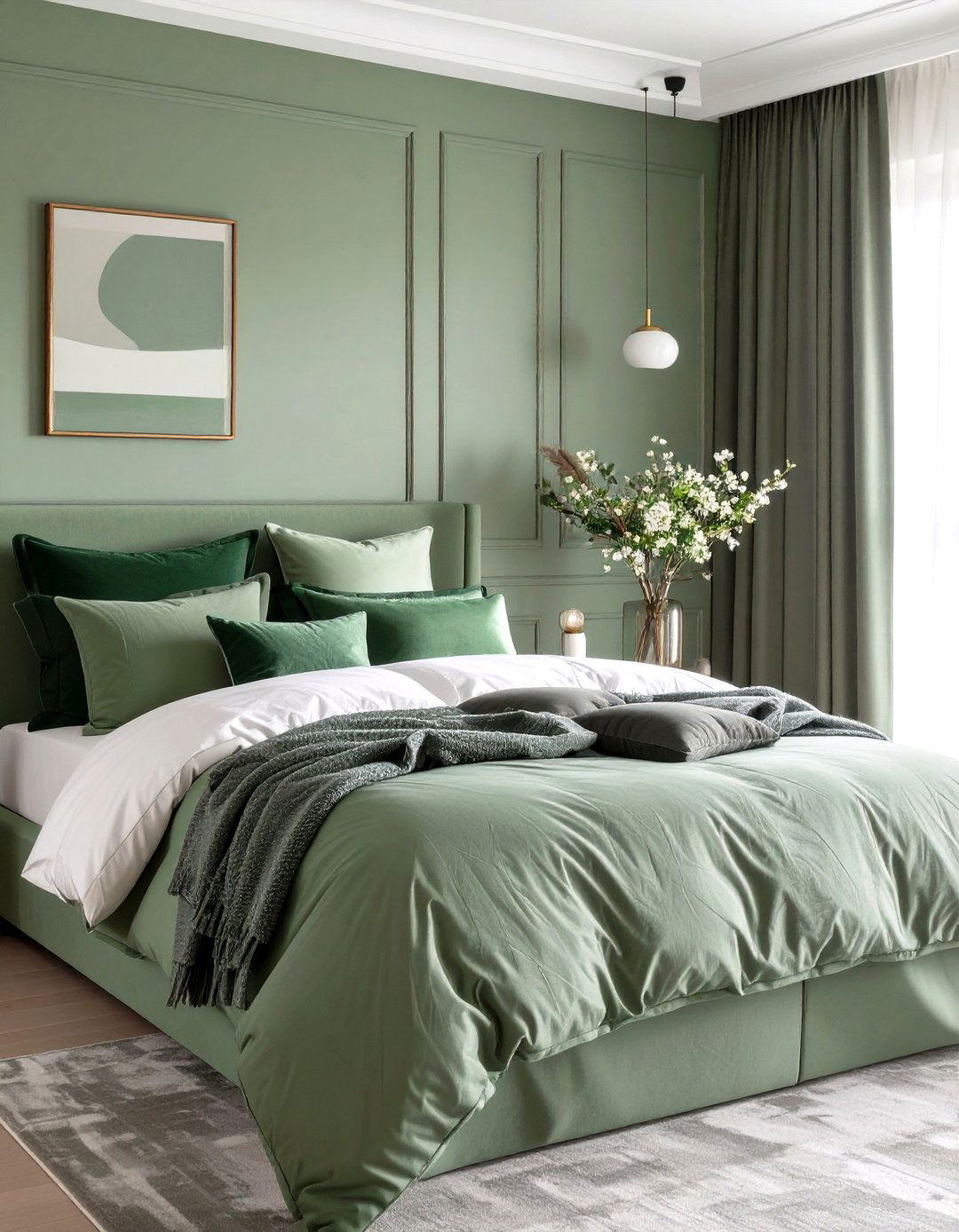 Embrace a Monochromatic Color Scheme in the Master Bedroom - 30 simple master bedroom ideas