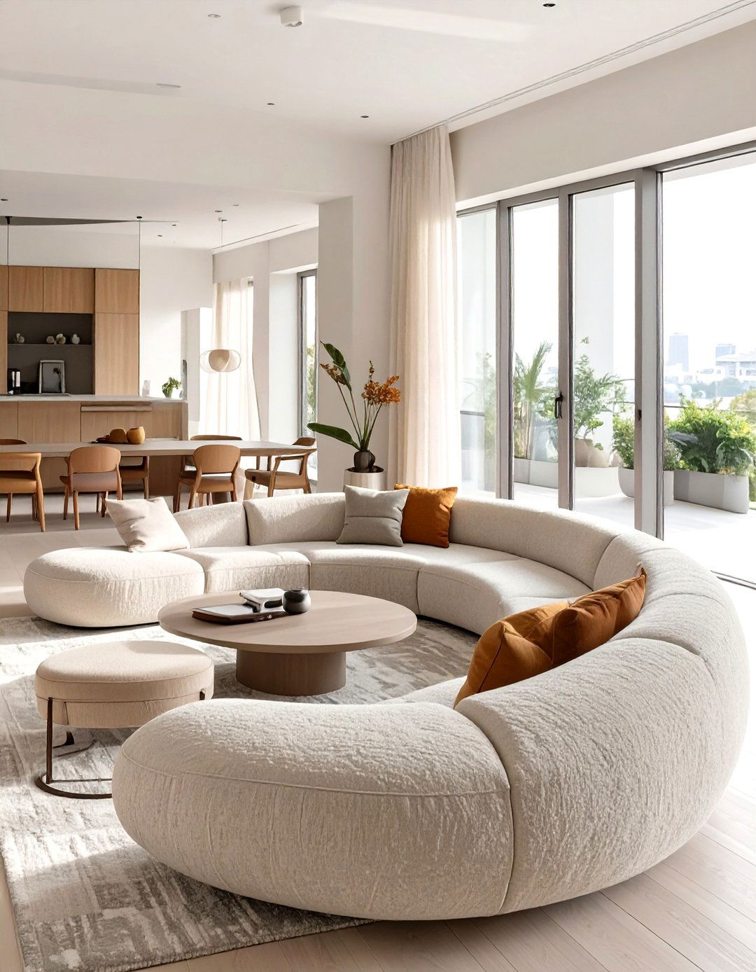 Embracing Curved Furniture Silhouettes - 30 what is contemporary interior design ideas