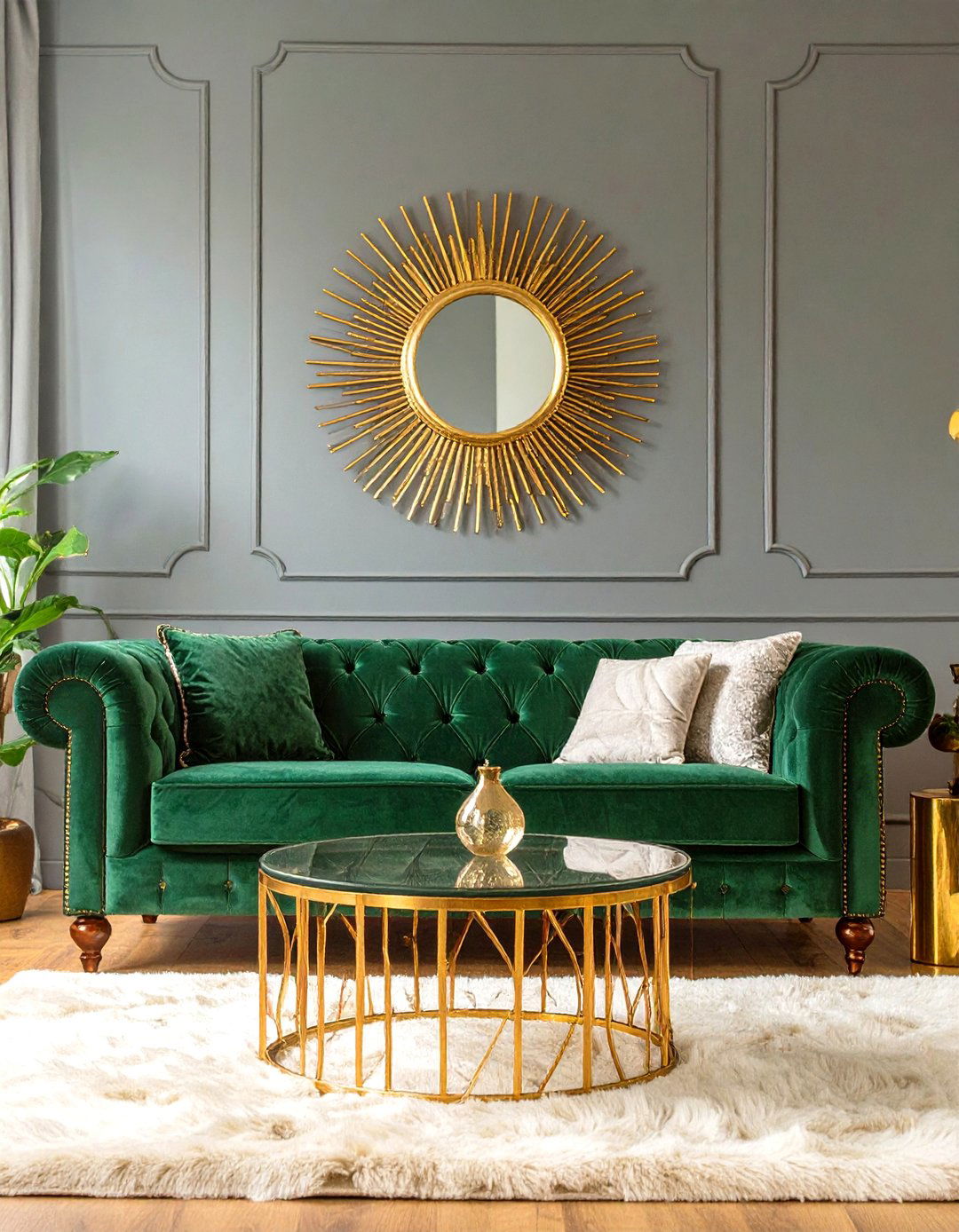 30 Stunning Green Living Room Ideas for a Moody Aesthetic - We Love ...