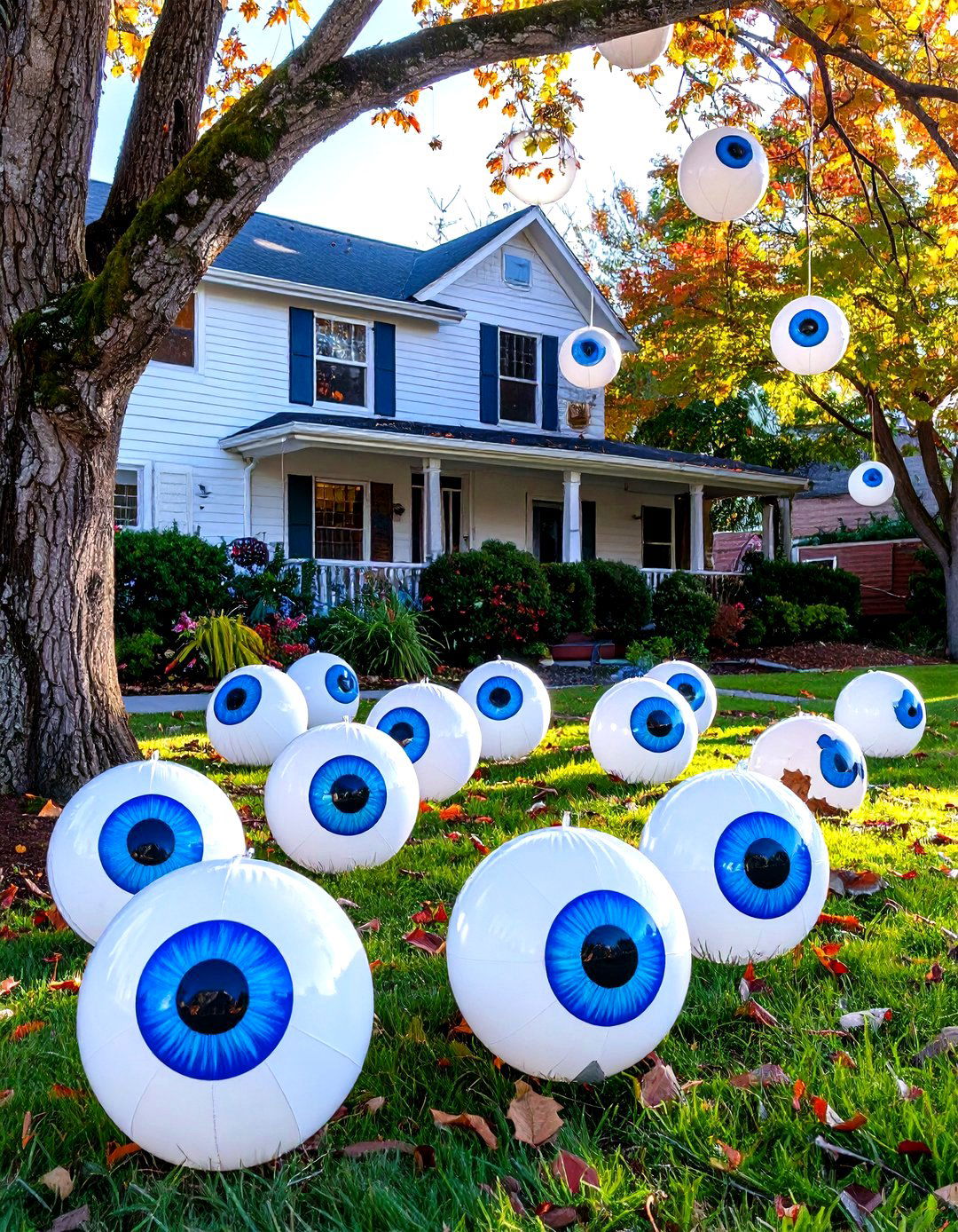 Enchanted Forbidden Forest - 30 halloween decoration ideas outdoor diy