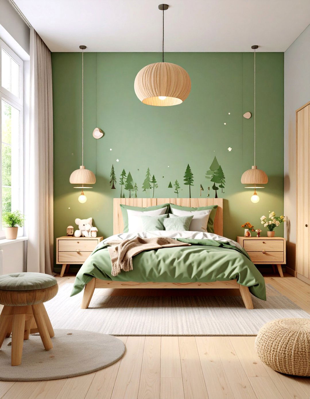 Enchanted Forest Bedroom - 30 5 year old boy bedroom ideas