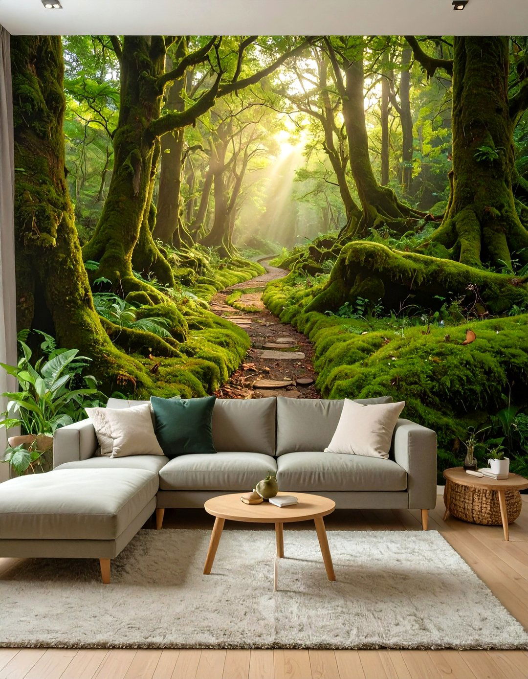 Enchanted Forest Path Broom Wallpaper - 30 broom wallpaper ideas