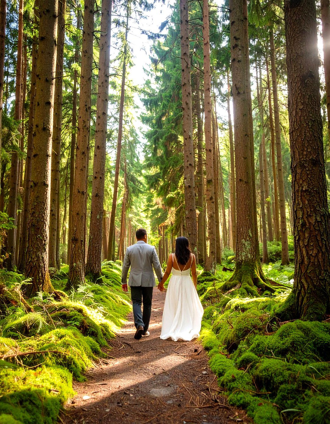 Enchanted Forest Stroll - 30 outdoor engagement photo ideas