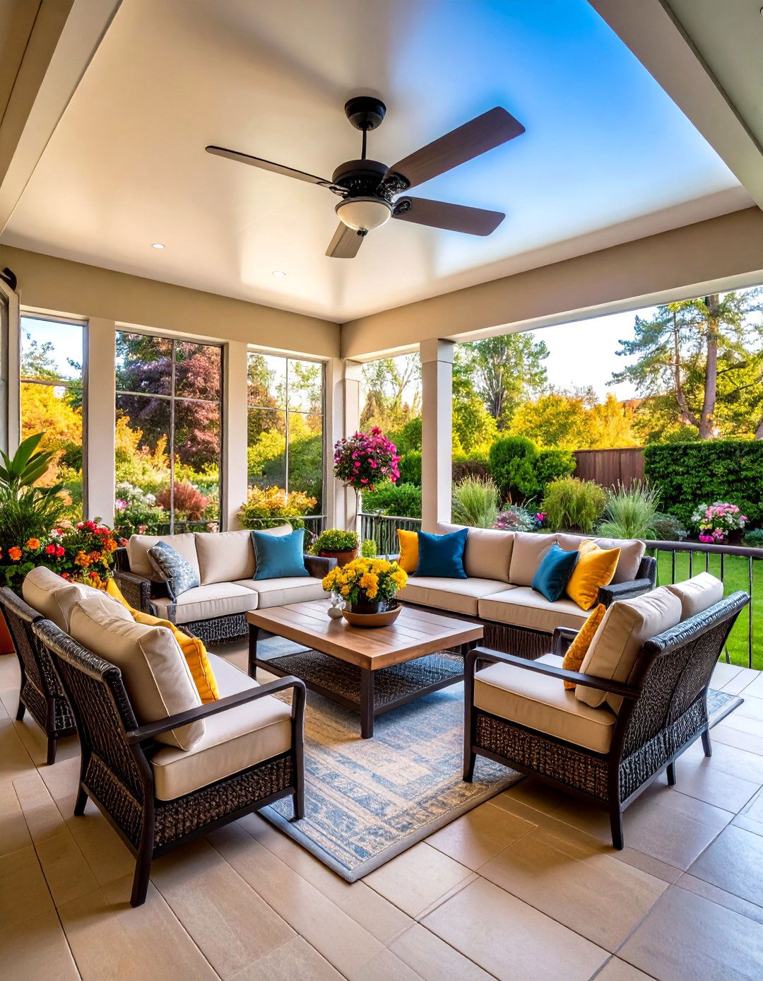 Enclosed Screened In Outside Patio - 30 outside patio ideas
