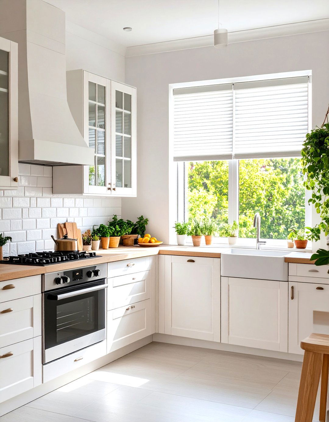 Energy Efficiency with Cellular Blinds - 30 kitchen blinds ideas