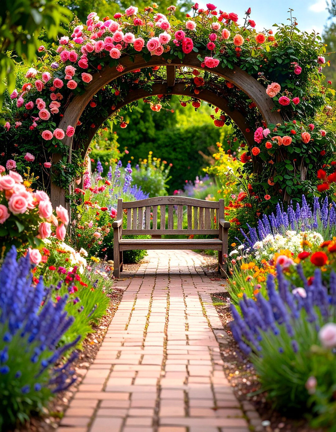 English Cottage Garden Charm - 30 garden decoration ideas