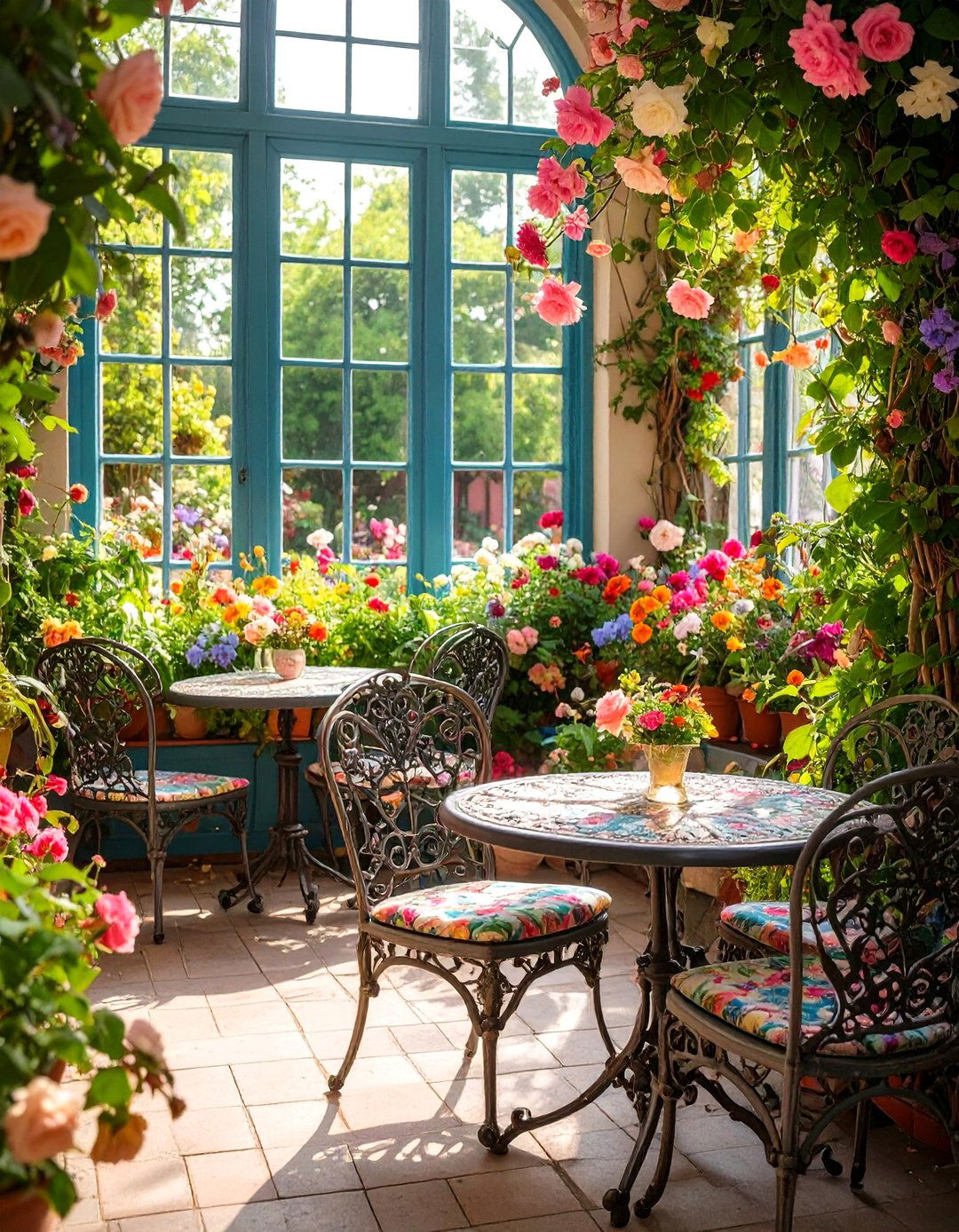English Country Garden Cafe College - 30 colleges for interior design ideas
