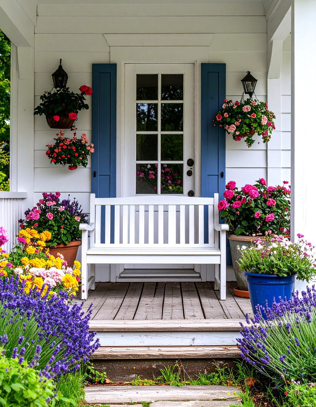 English Country Garden Porch - 30 3 season porch ideas