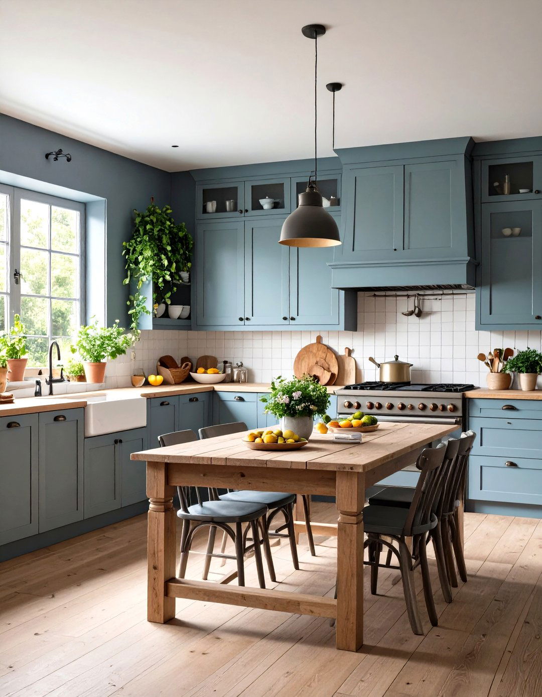 English Country Gray Kitchen - 30 gray kitchen ideas