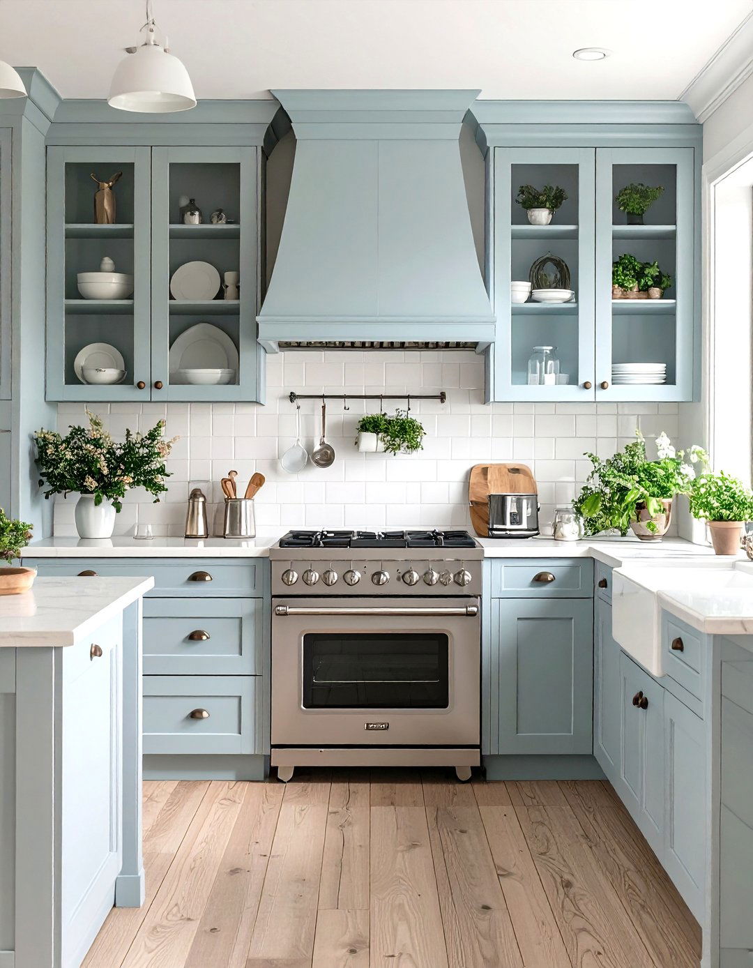 English Country Grey Kitchen - 30 grey kitchen ideas