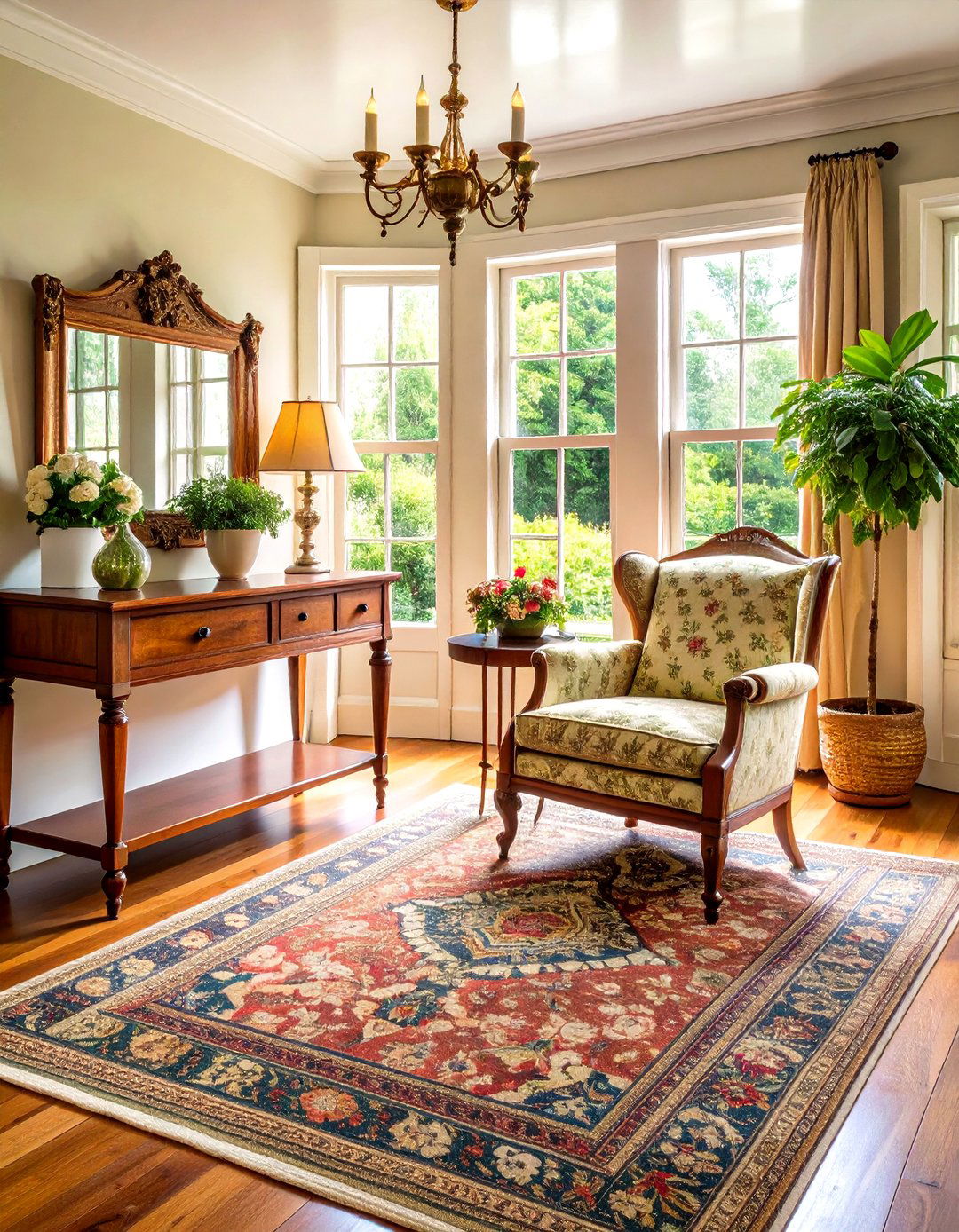 English Country House Foyer - 30 foyer furniture ideas
