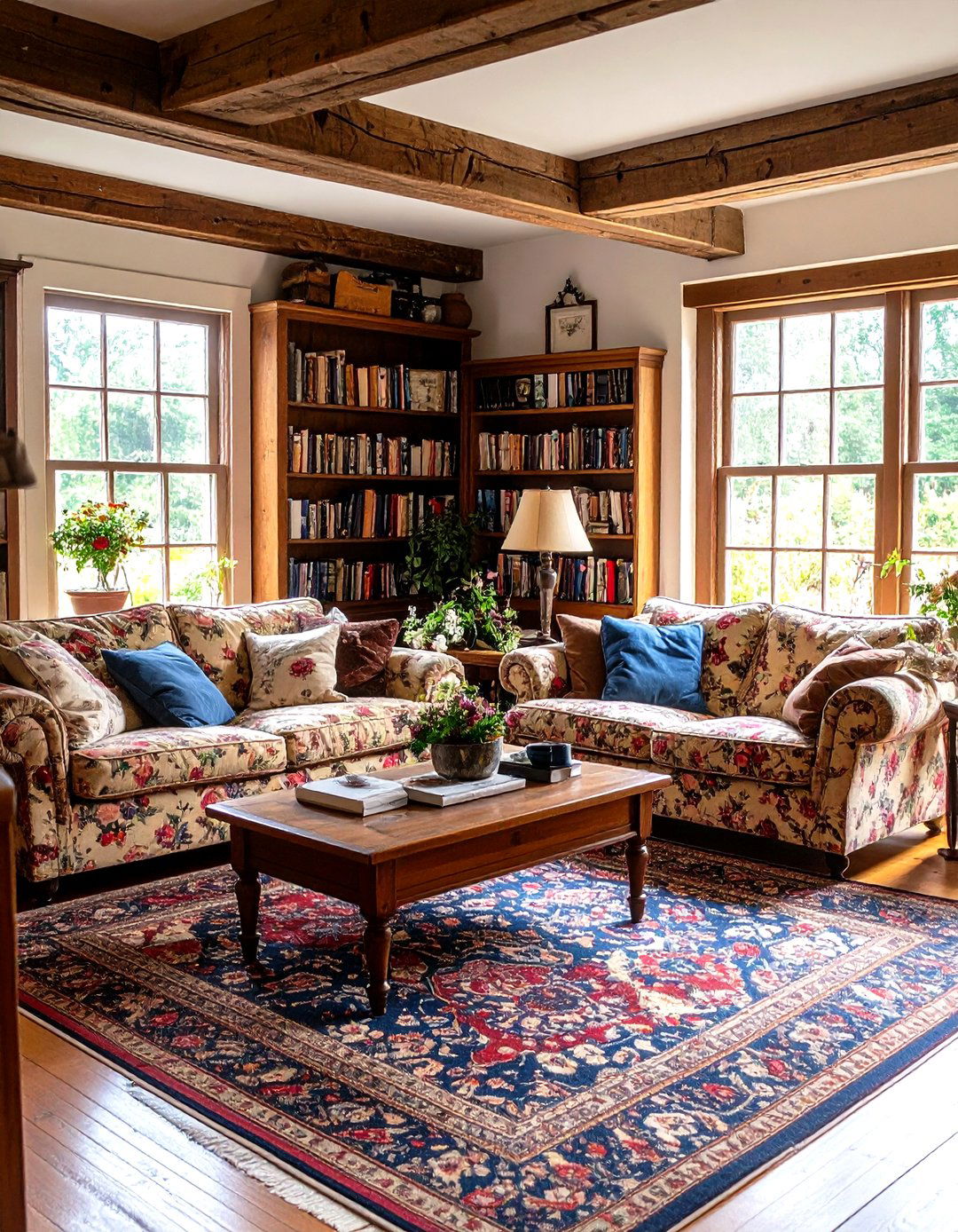 English Country House Living Room - 30 decoration ideas for living room